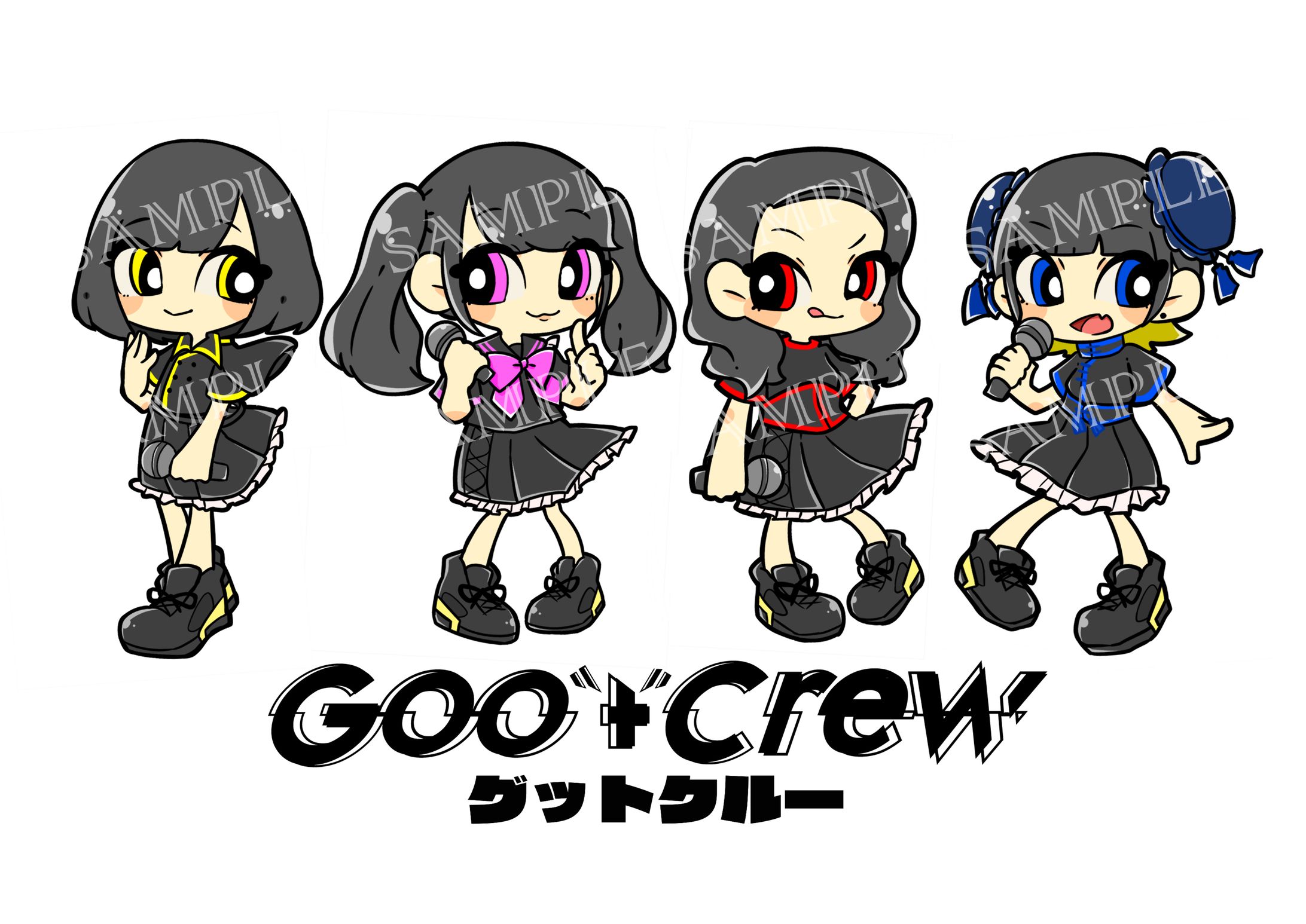 デフォルメイラスト【グットクルー 様】-1