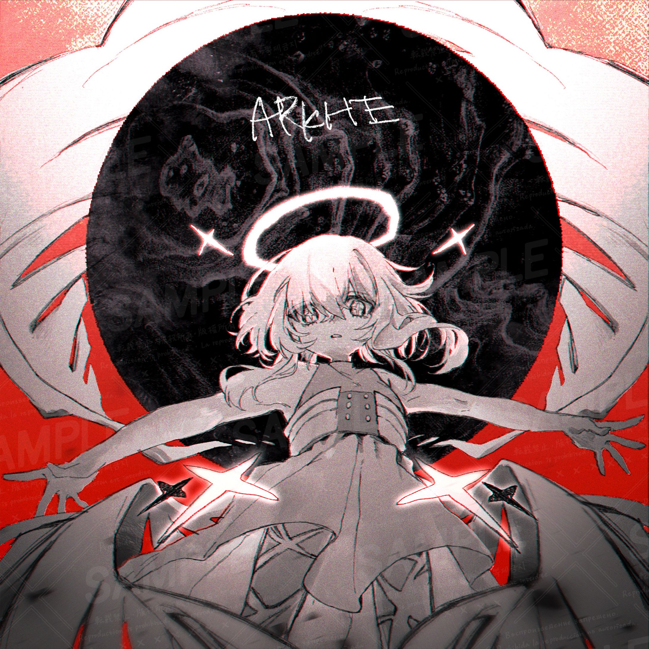 コンピレーションアルバム｢ARKHE｣ ジャケットイラスト-1