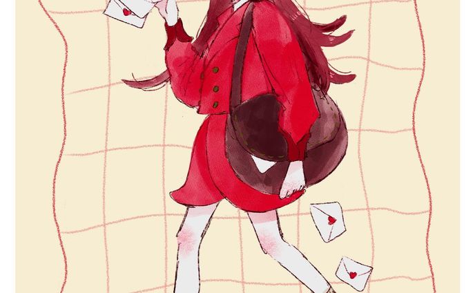 【創作】🌷🍒💌