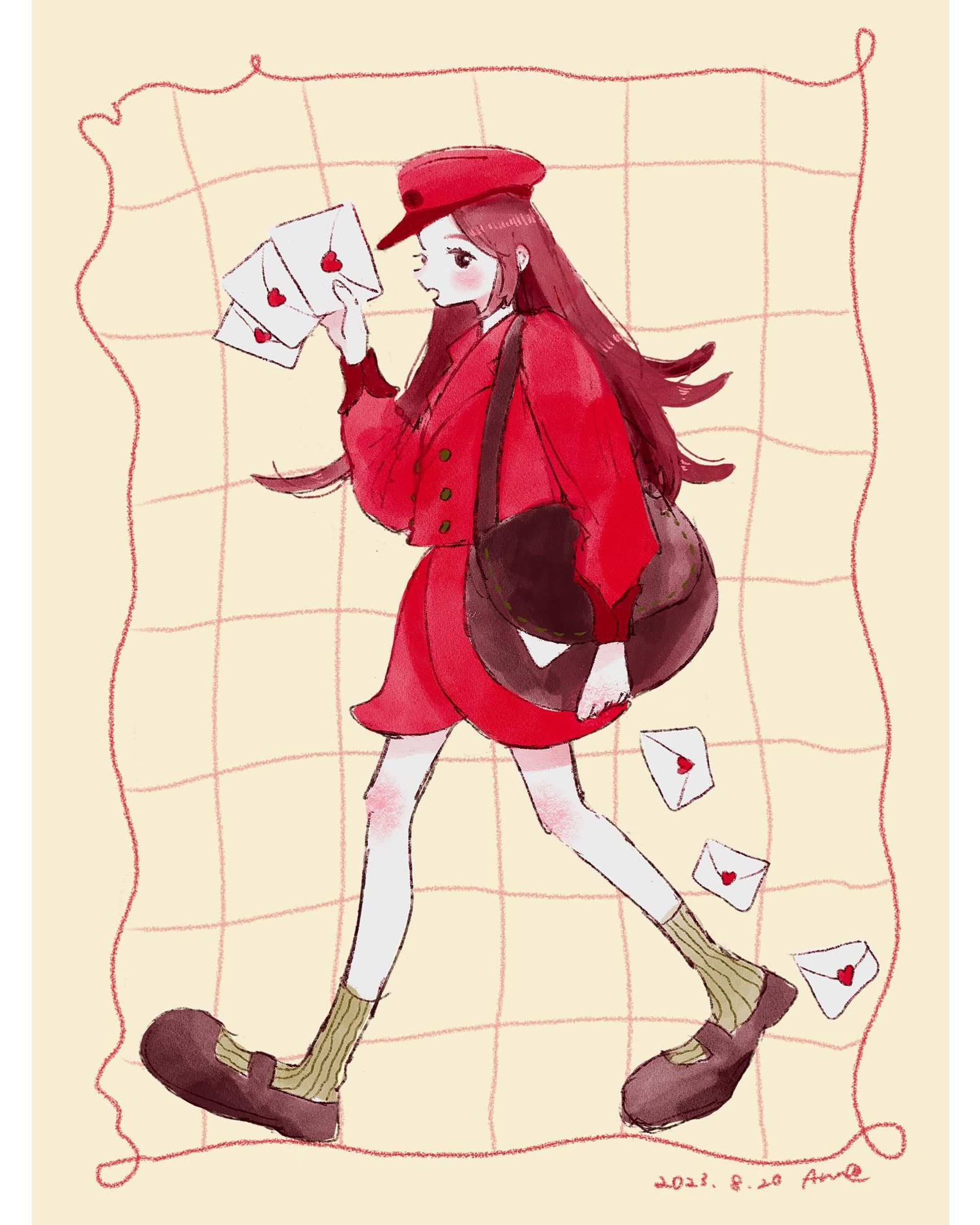 【創作】🌷🍒💌-1
