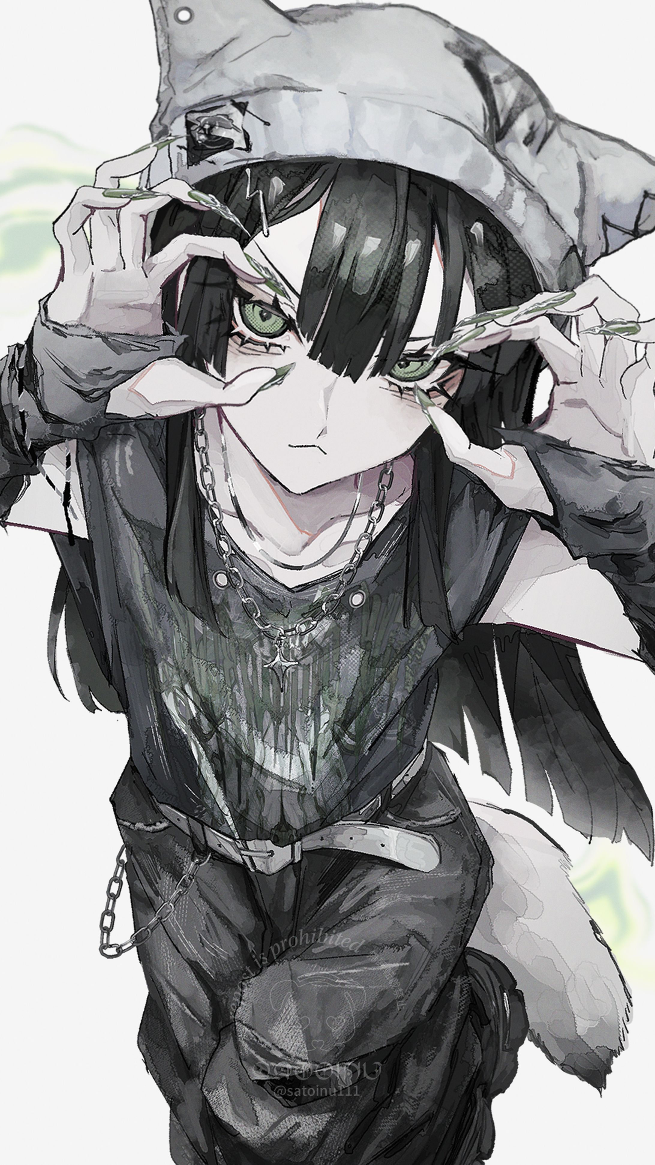 girl　オリジナルイラスト-1