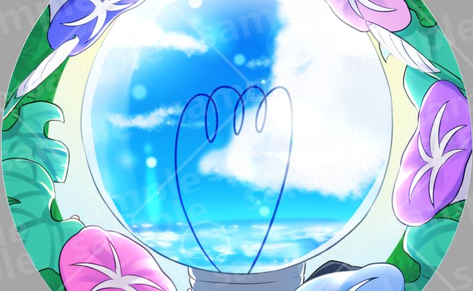 アイコン＋アイコンリング 電球様