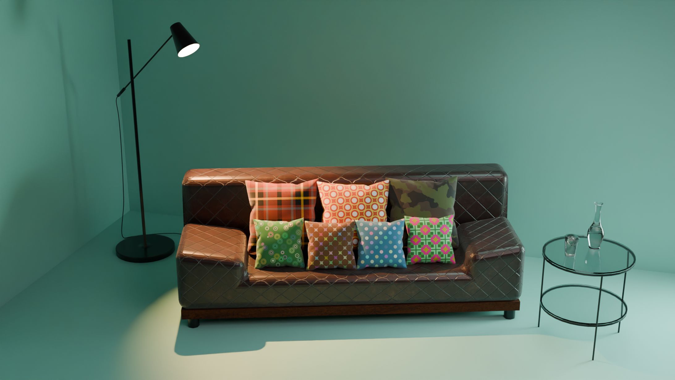 【3DCG】テキスタイルデザイン・シミュレーション-1