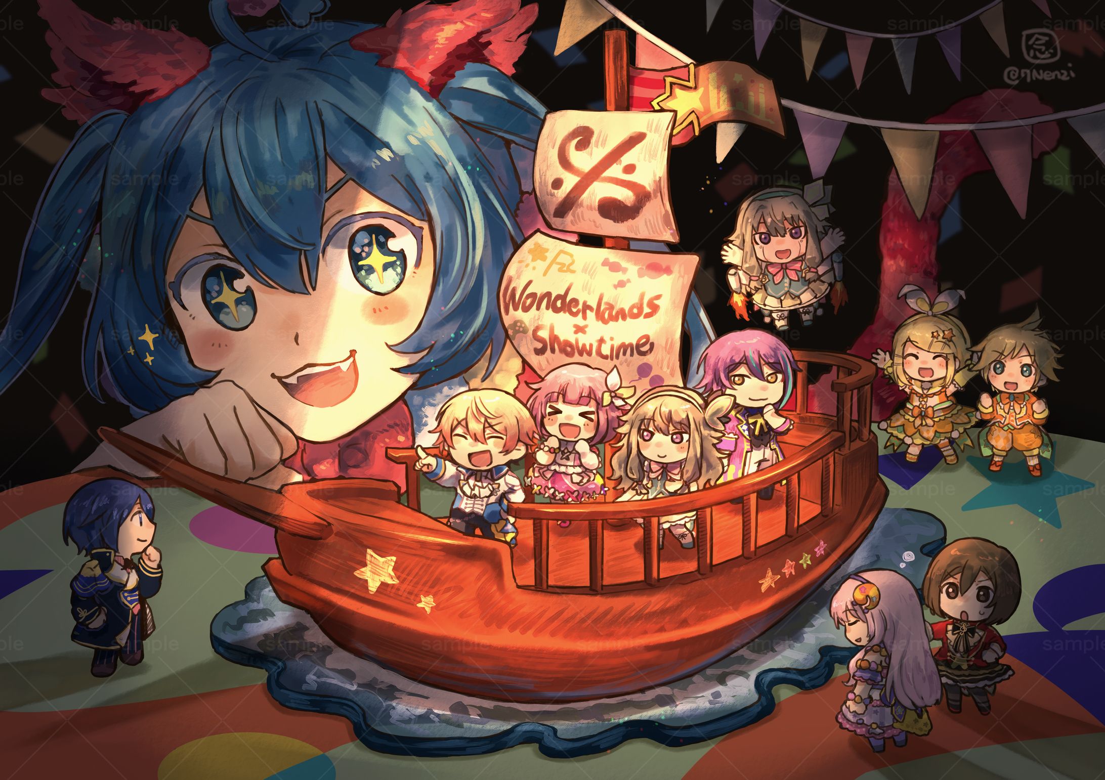 プロセカ イラストコンテスト【FA】-1