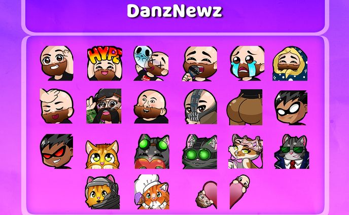 2023、badges and emotes