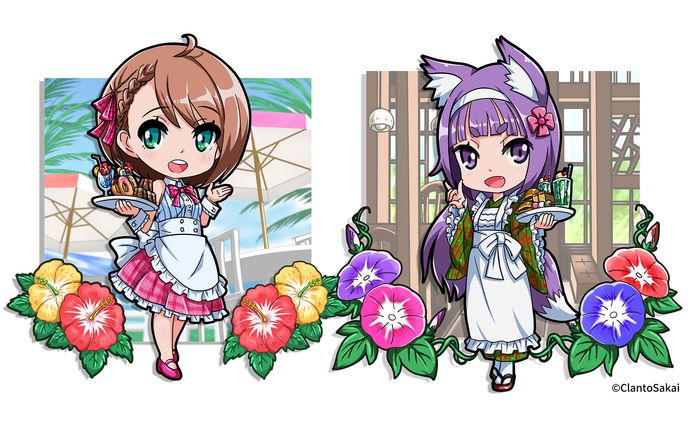 イラスト、キャラクターデザイン、インスタグラム