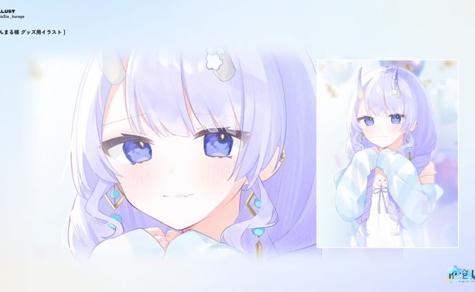 まんまる様 グッズ用イラスト