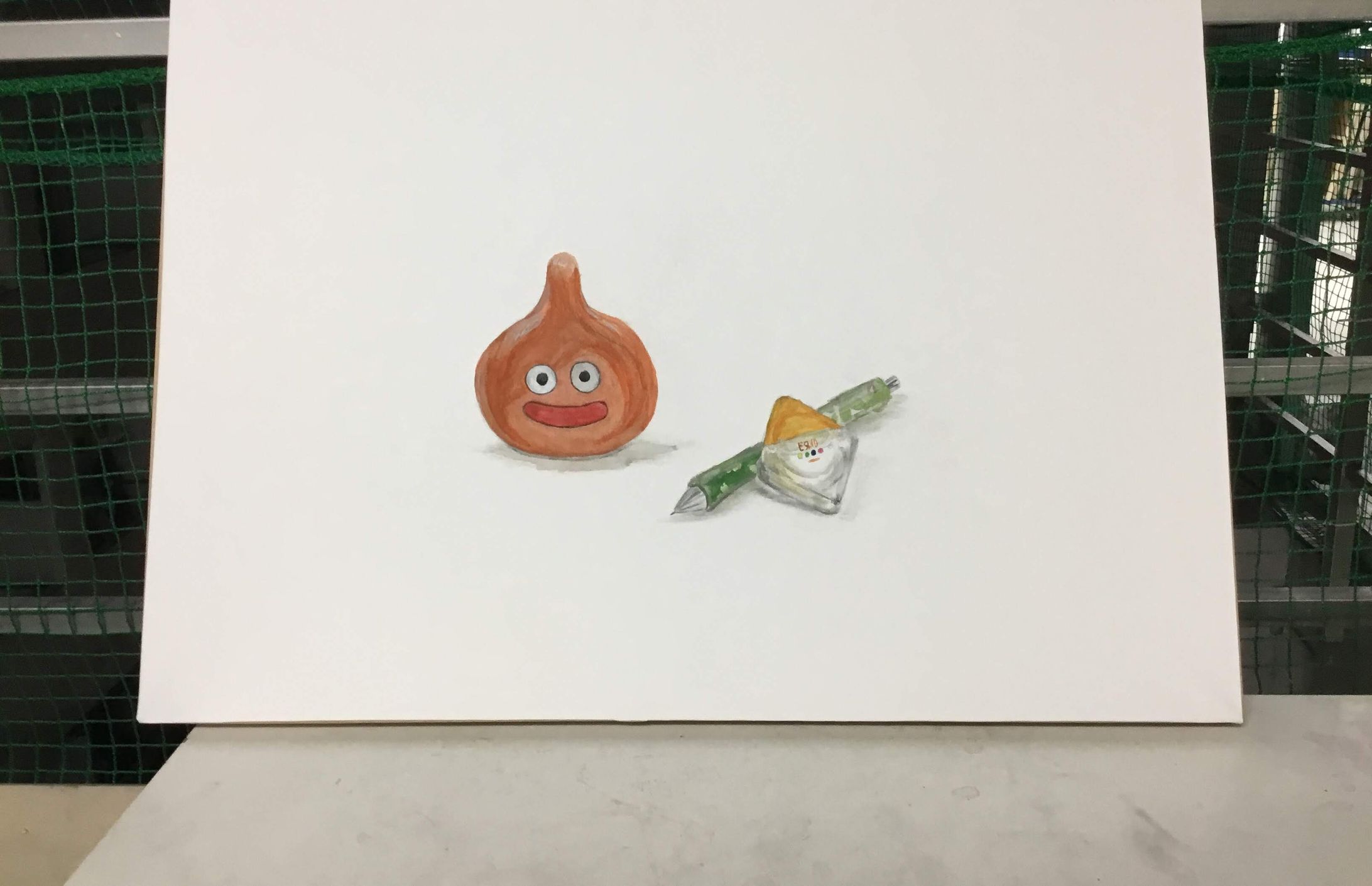 デッサン、静物着彩(水彩、ガッシュ)-1