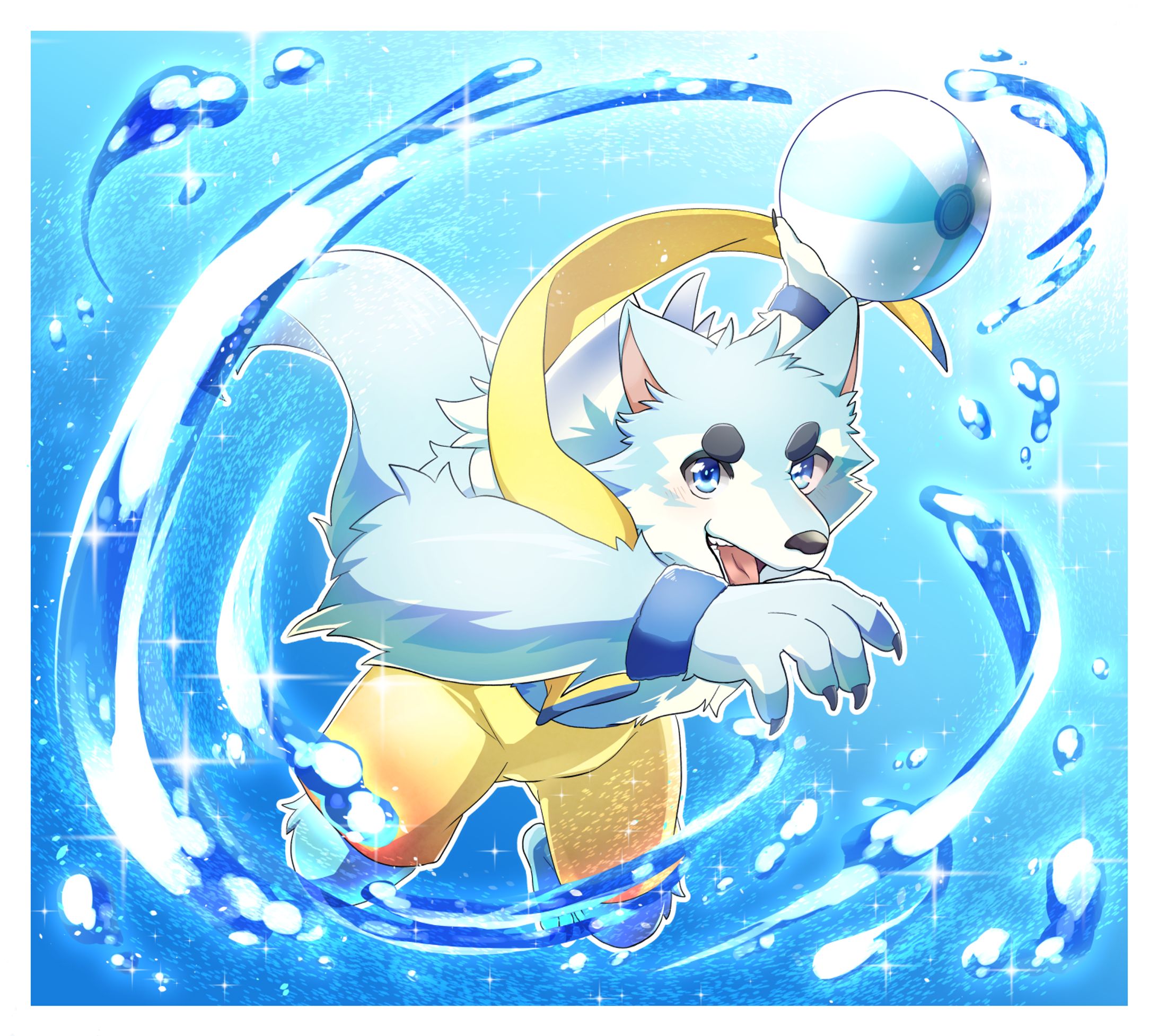 オオカミ獣人くんの夏-1