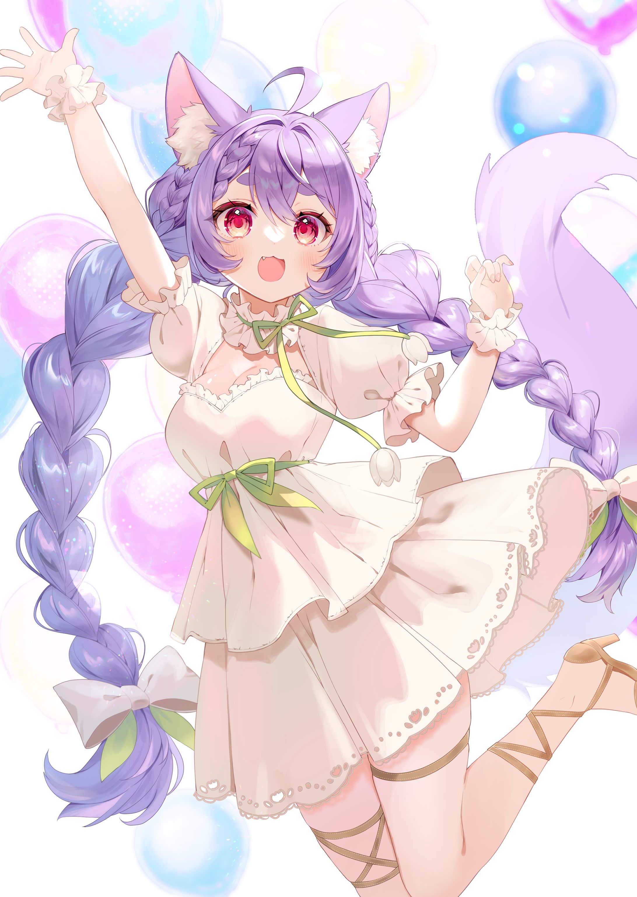 猫之宮みー太郎様記念イラスト-1