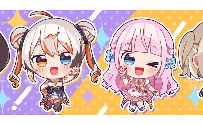 ロードモバイル つよつよライバー王決定戦 景品ミニキャライラスト