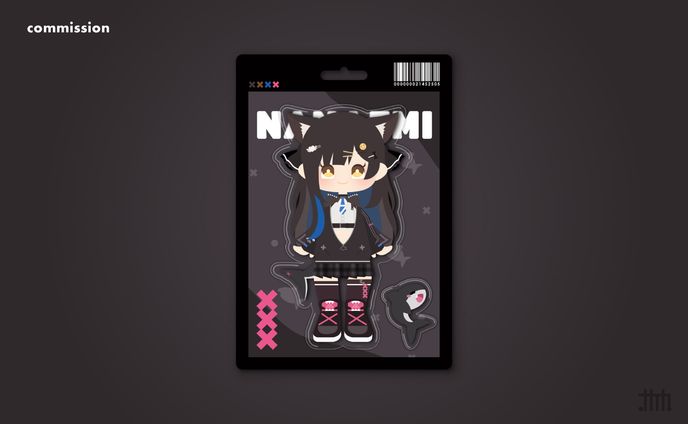 【skeb】骨人様 パッケージ風イラスト