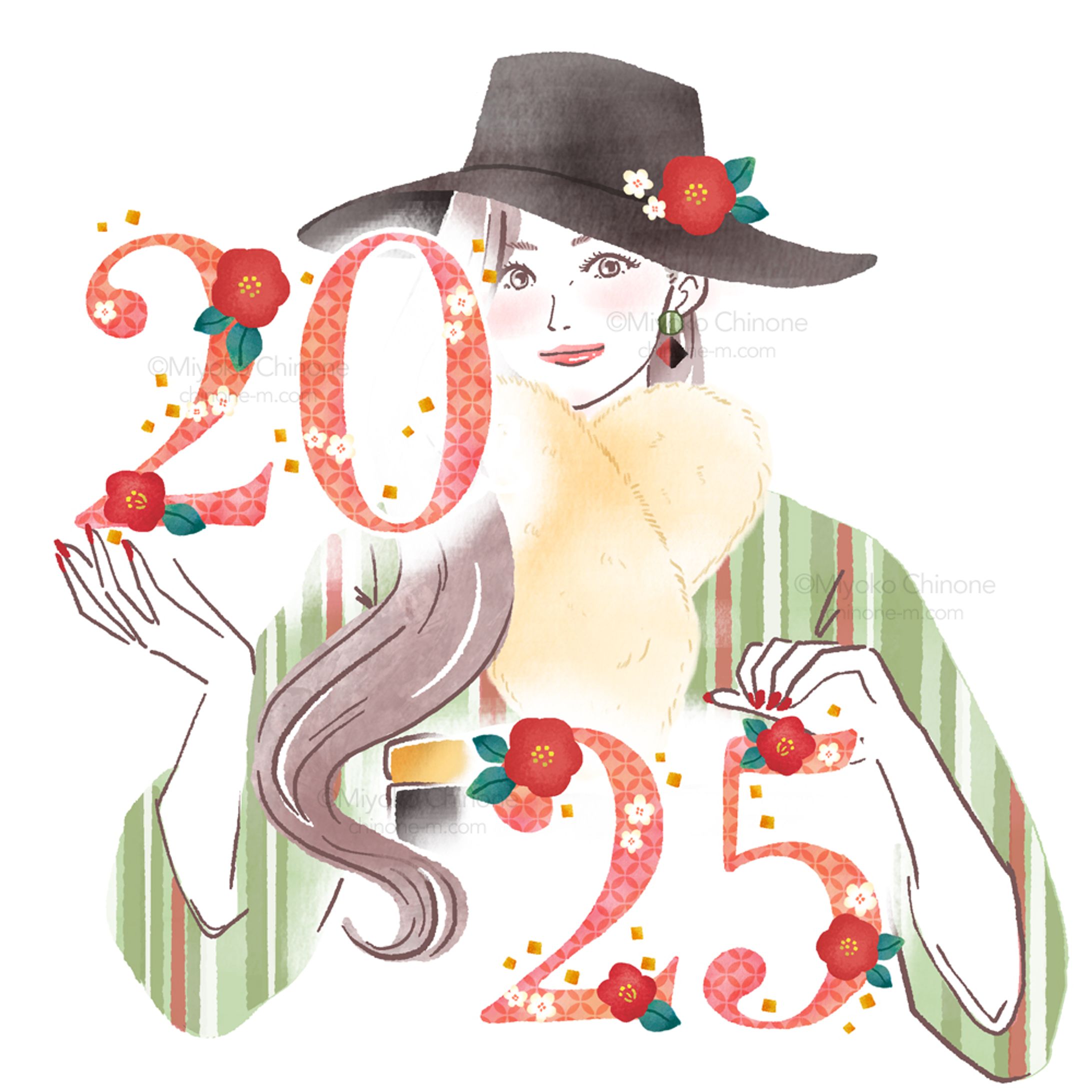 2025年謹賀新年（オリジナル）-1