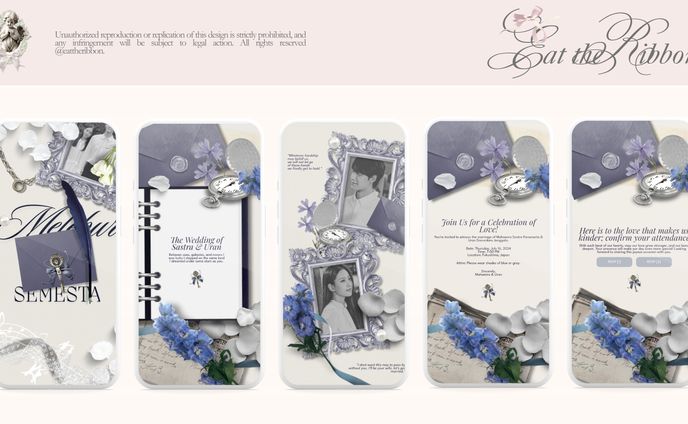 [CARRD] Digital Invitation Website