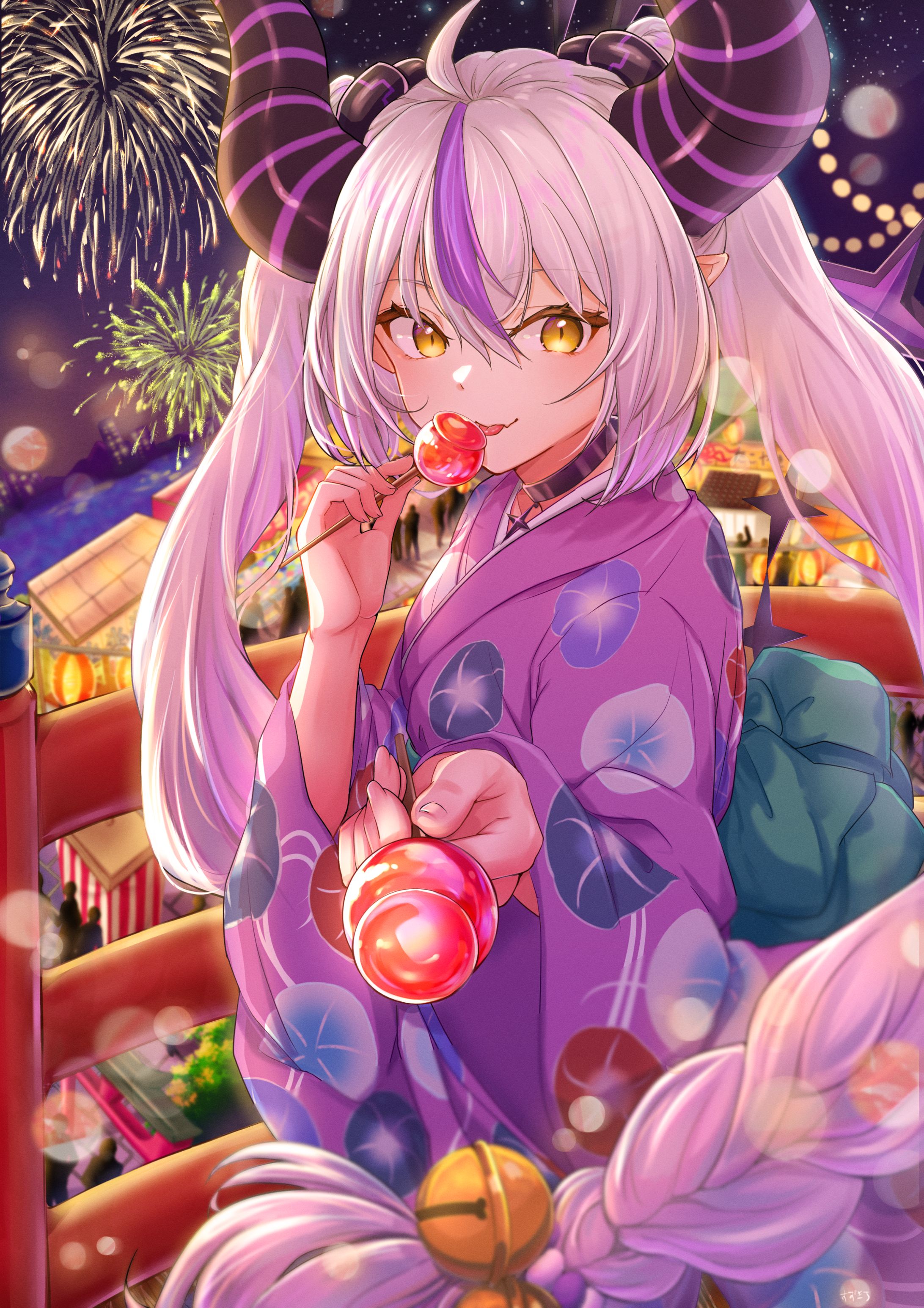 ラプ様と夏祭り-1