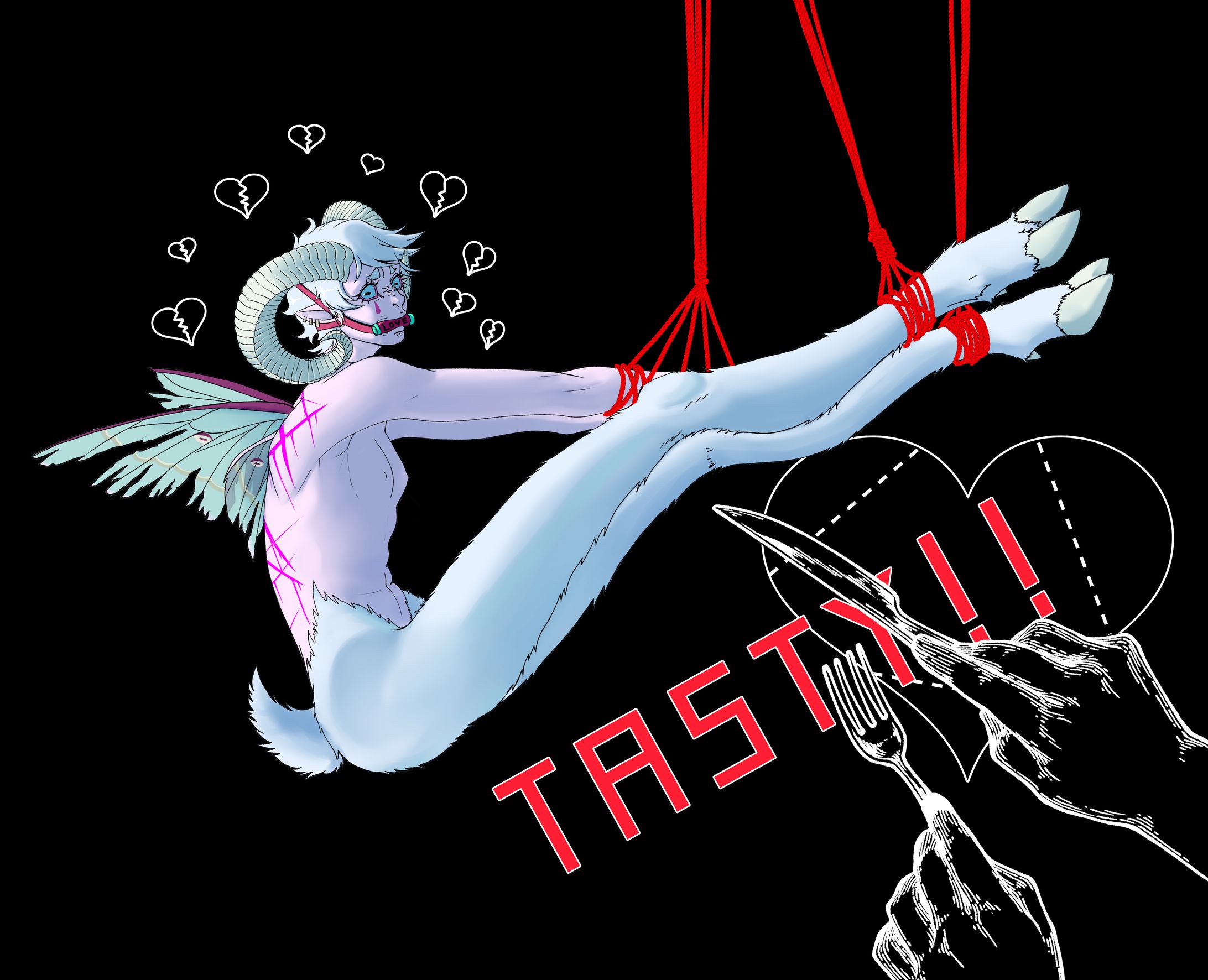 ビビットカラー人外イラスト-1