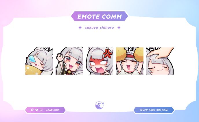 志原さくや emotes