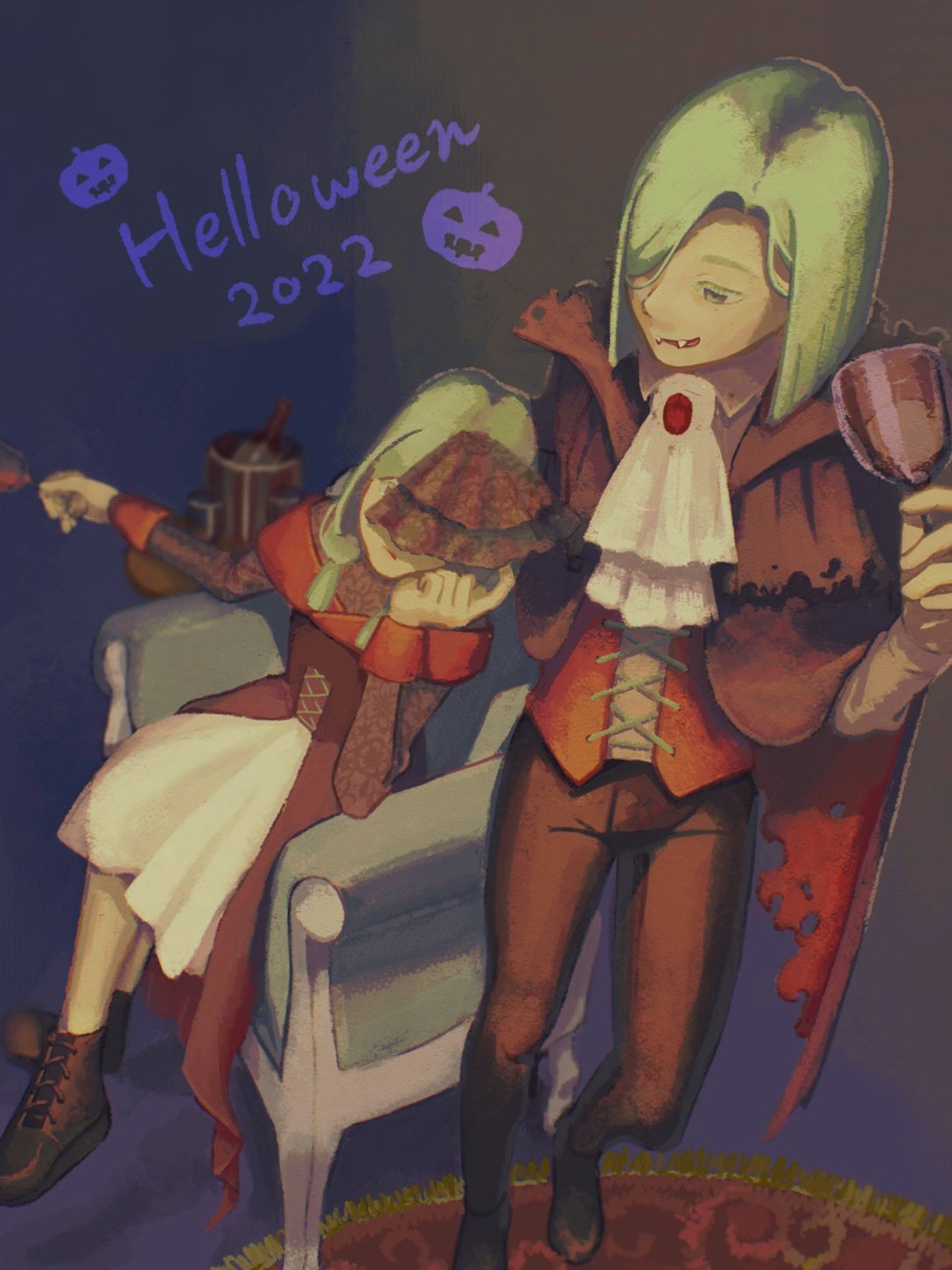 ハロウィンイラスト-1