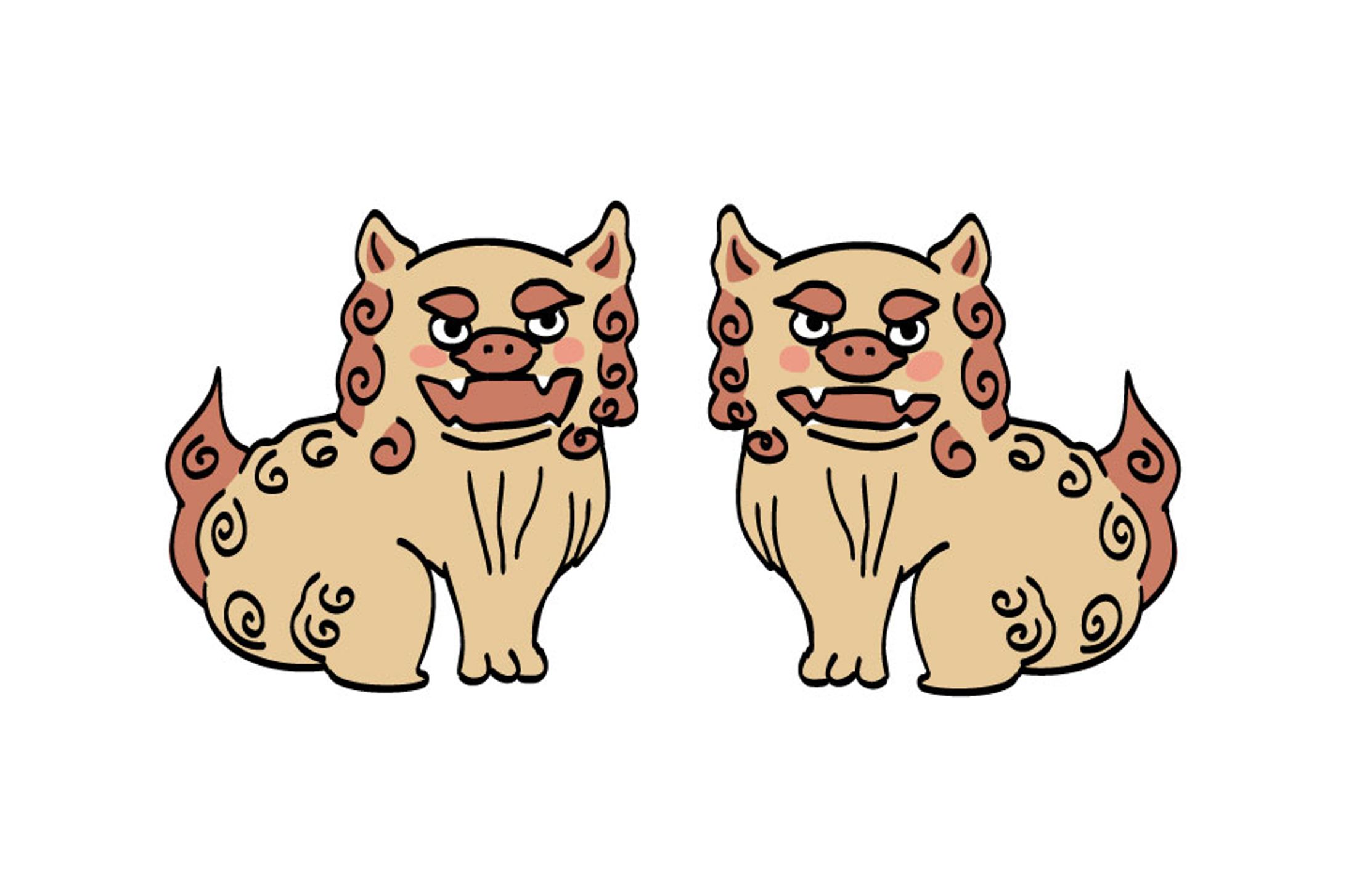 シーサーの挿絵-1