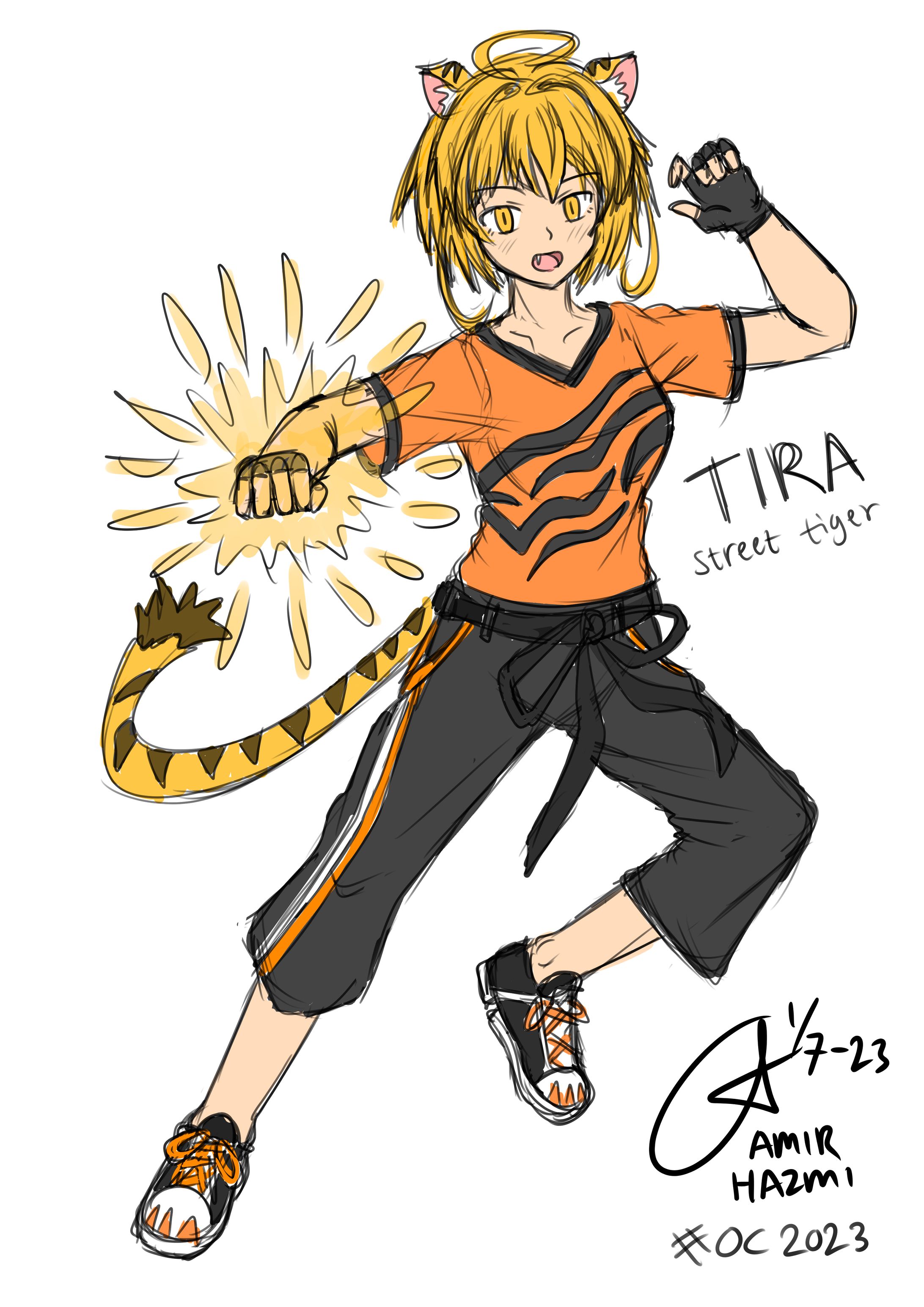Tira the tiger fighter-1