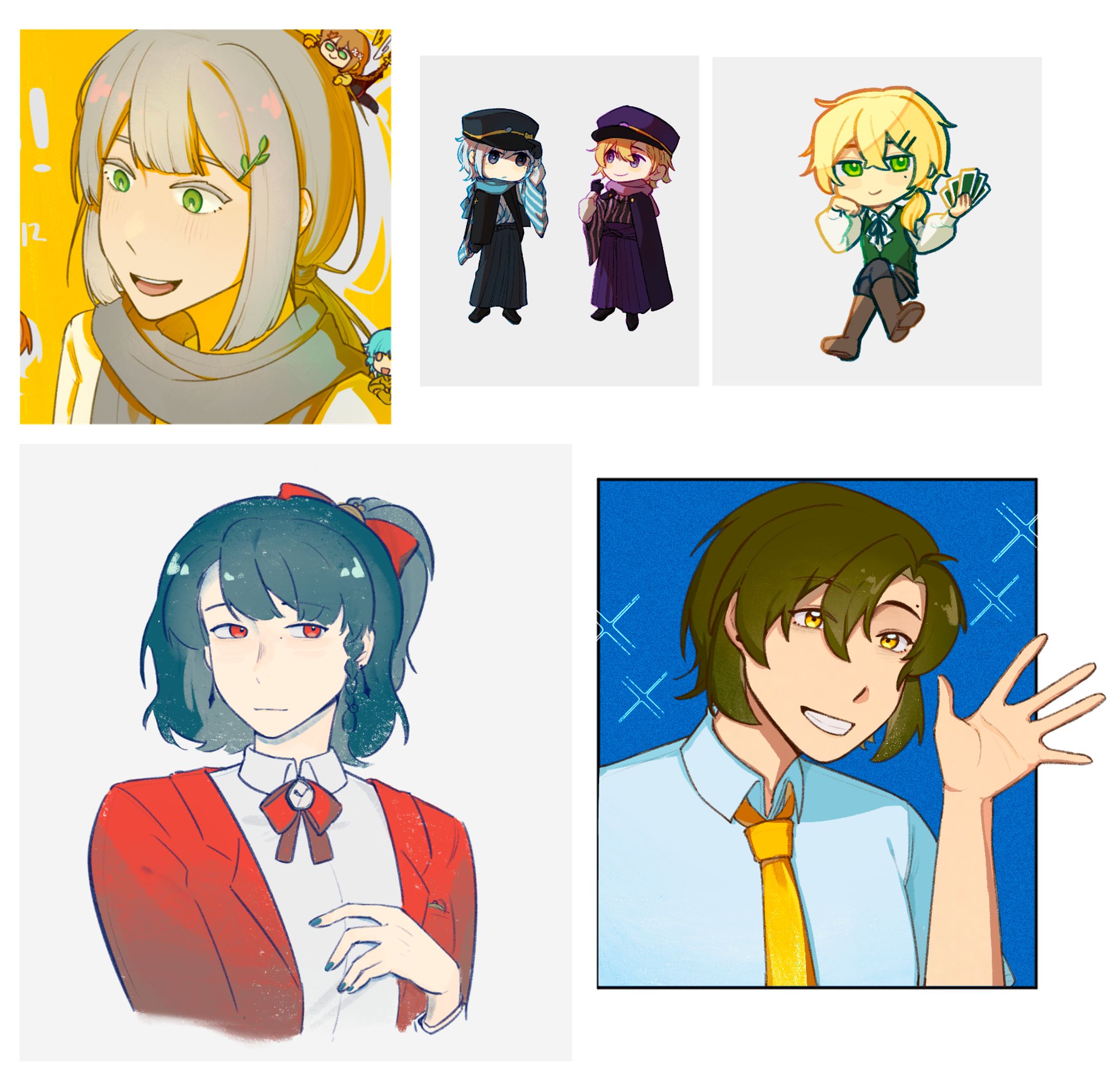 Personal Illustrations_Bust & Chibi-1