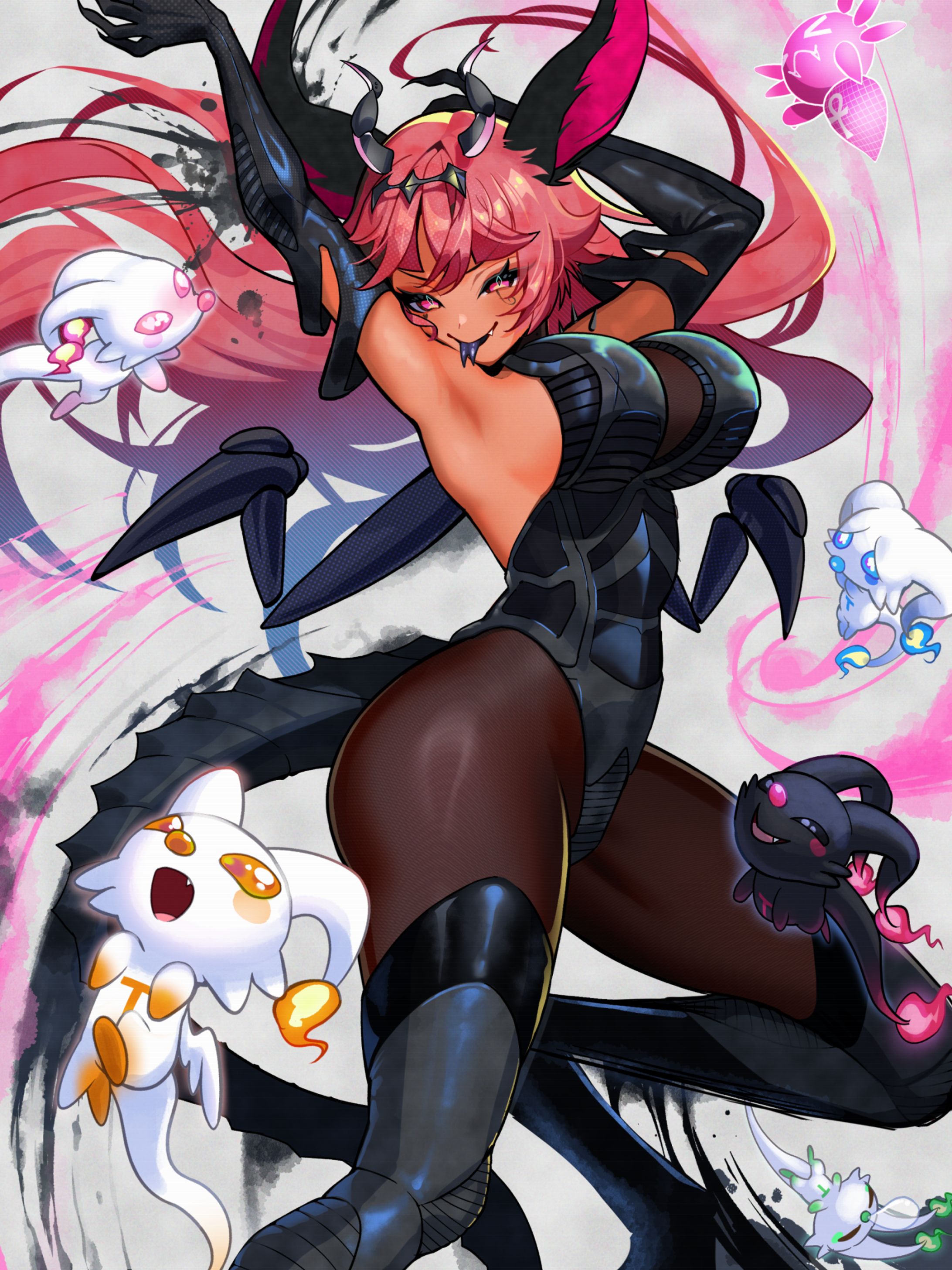 VTuber Alien Trickywi｜TwitchCon postcard art for Trickywi.-1