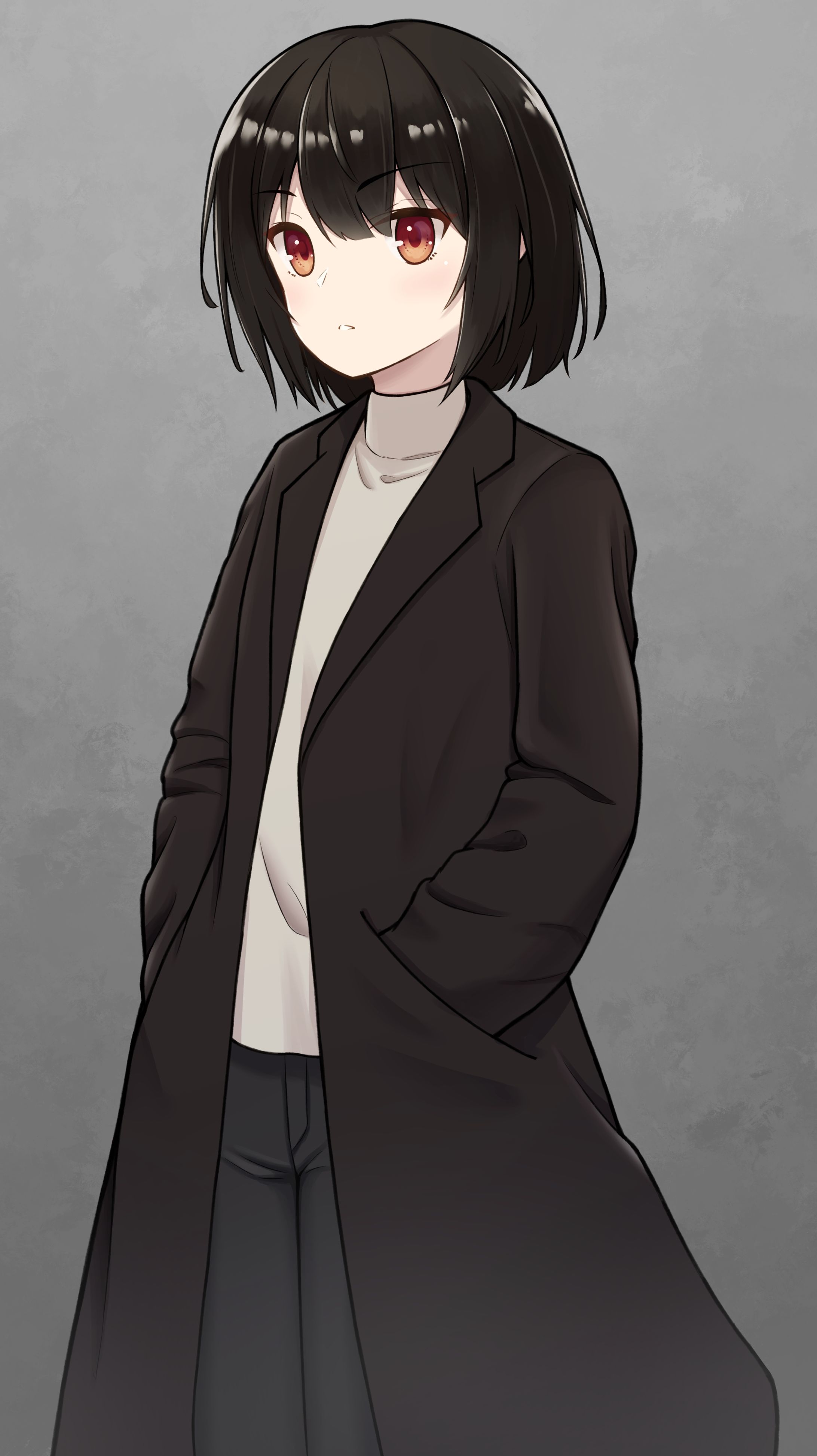 ロングコート少女-1