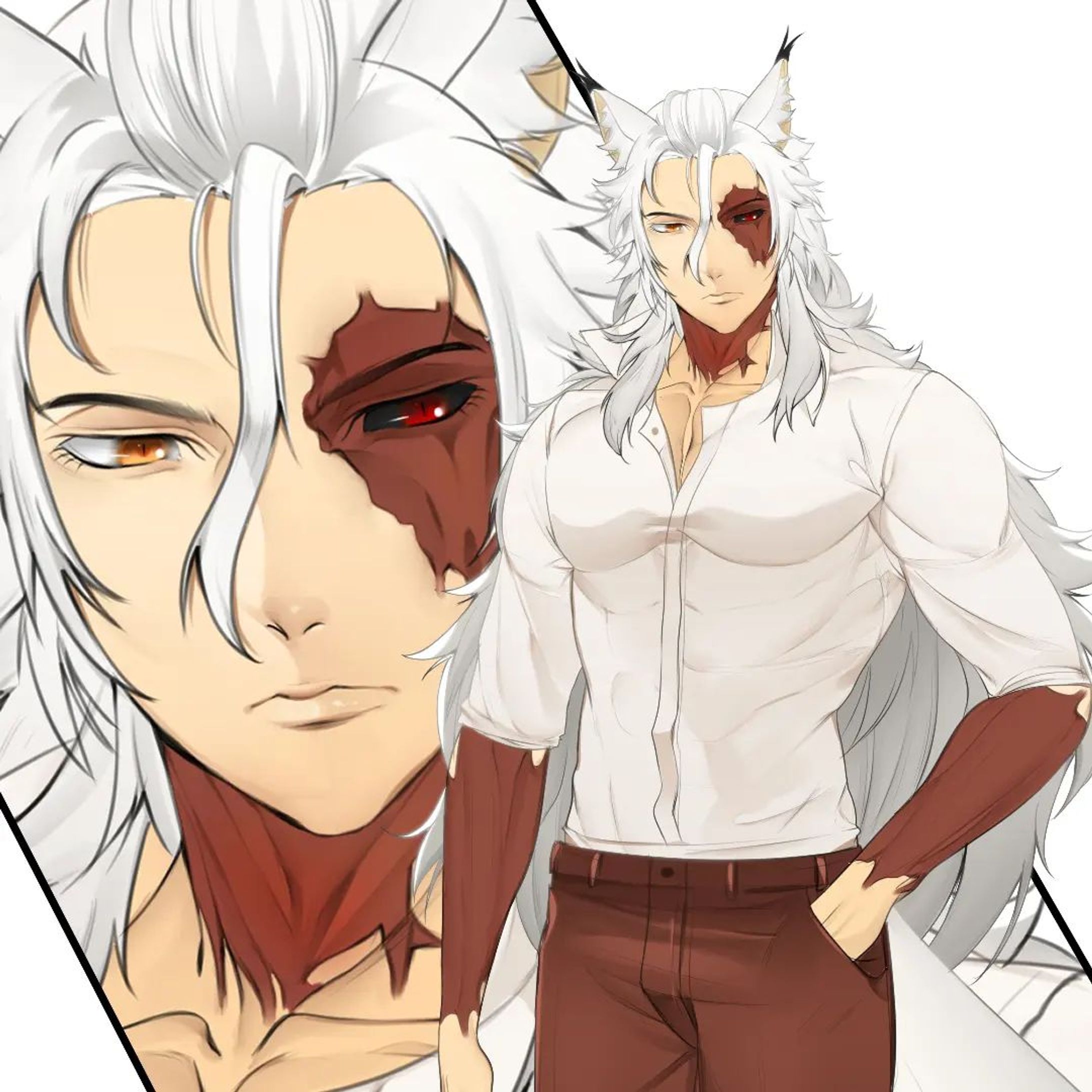 Another #commission finished~ full #artwork on my artstation

#anime #manga #ikemen #oc-1