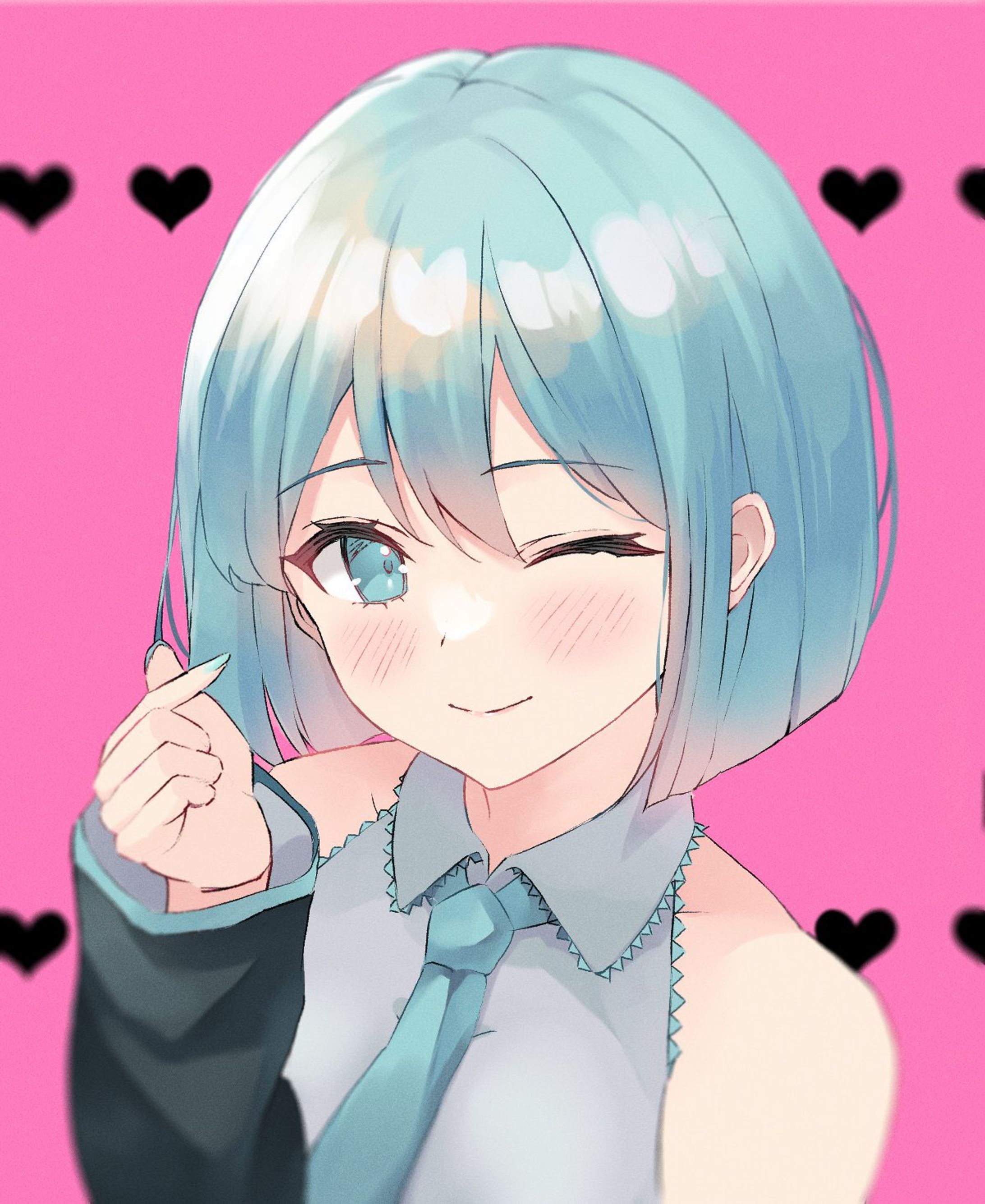 ボブカットミク-1