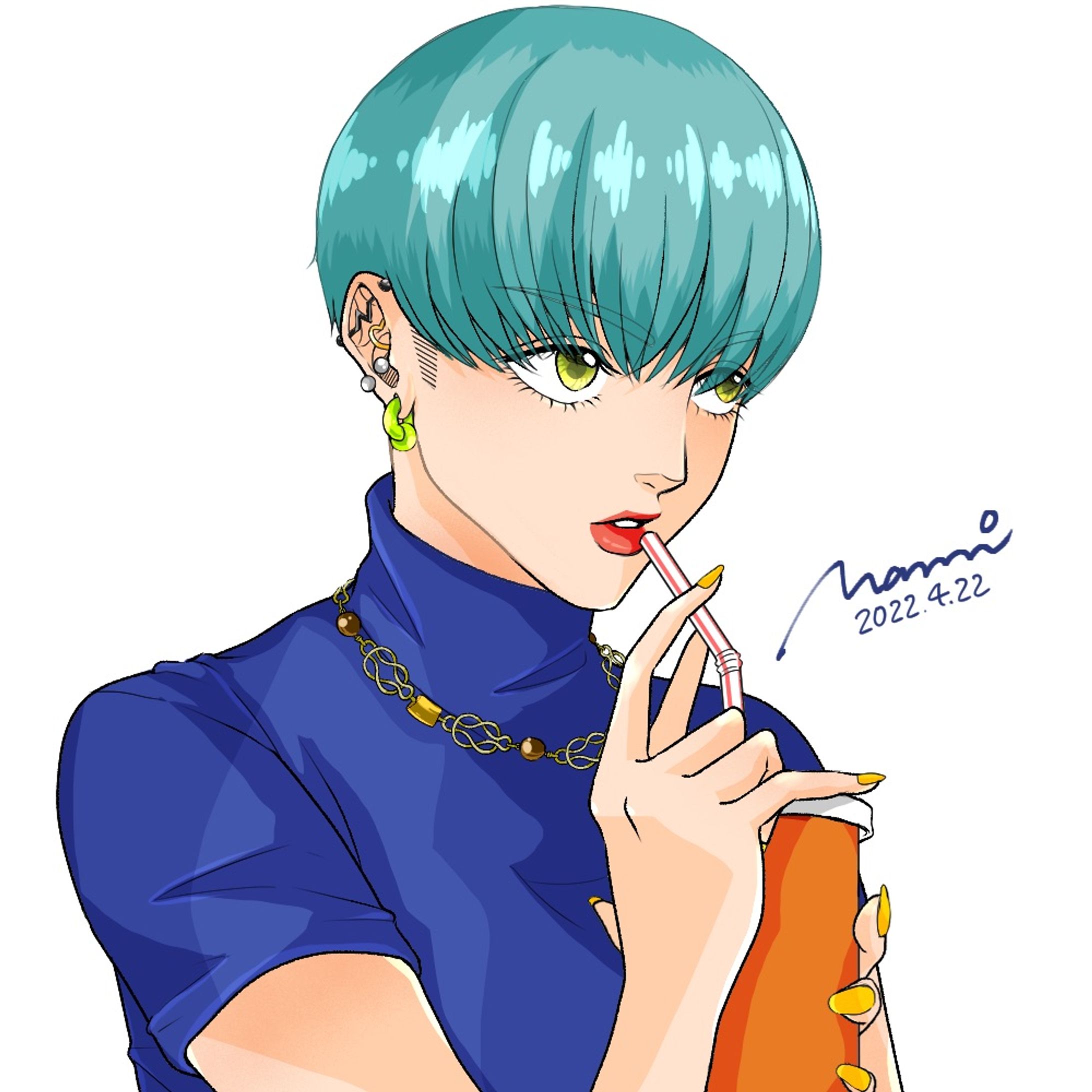 女性イラスト⑥-1