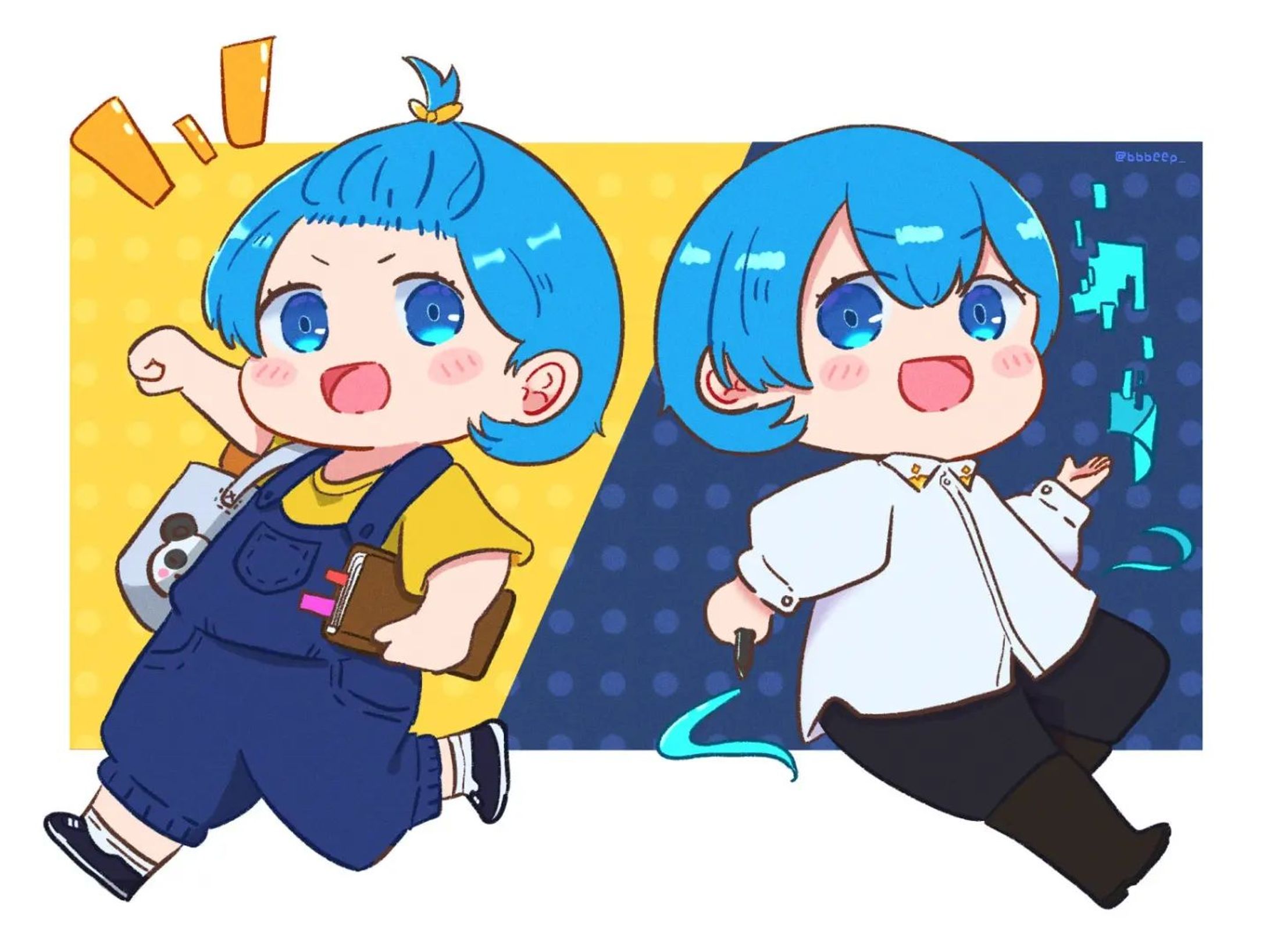 It's almost time to return on uni and I need to balance it along with my commissions and other projects. It might be hard but I need to do my best in both worlds 😤
.
.
.
#art #illustration #illust #visualart #OC #originalcharacter #beepblopocs #clipstudiopaint #digitaldrawing #digitalart #chibi #artoninstagram #artistsoninstagram-1