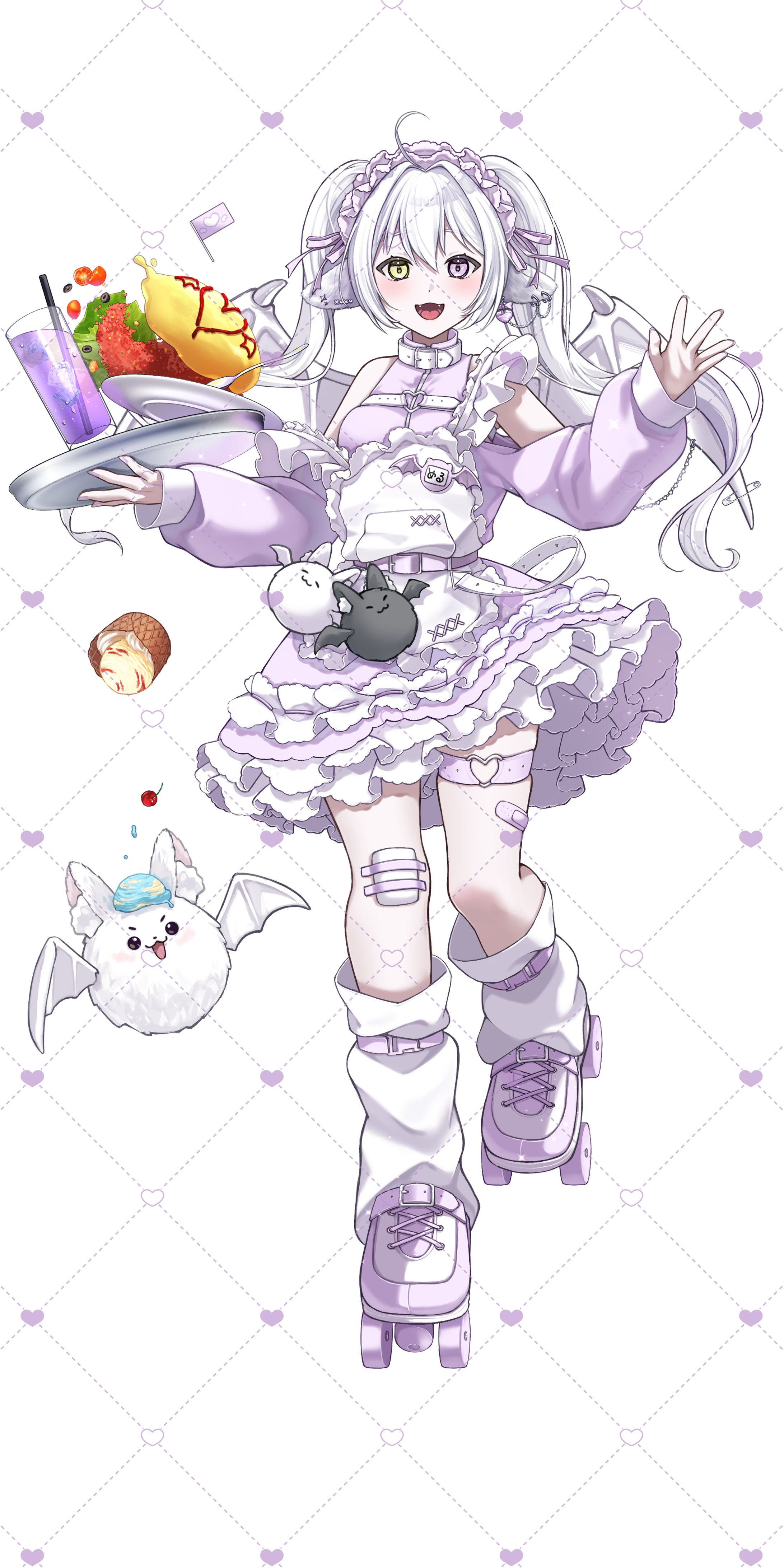 【ご依頼】白咲メル様　立ち絵2点-1