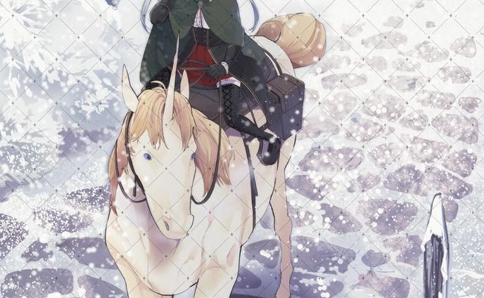 [コミッション]一枚絵とキャラデザ＋立ち絵