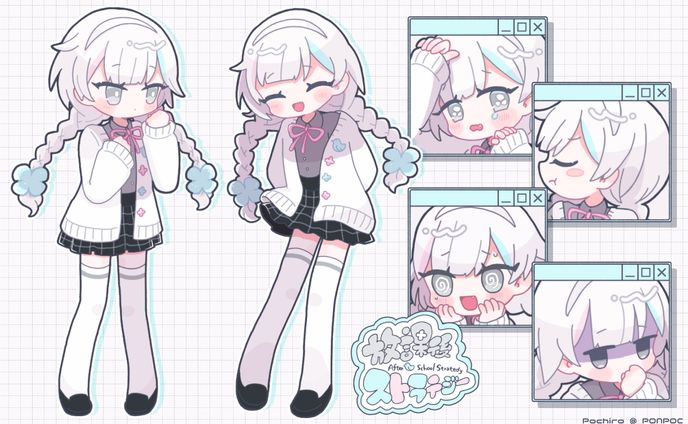 【お仕事】歌ってみたMV用イラスト