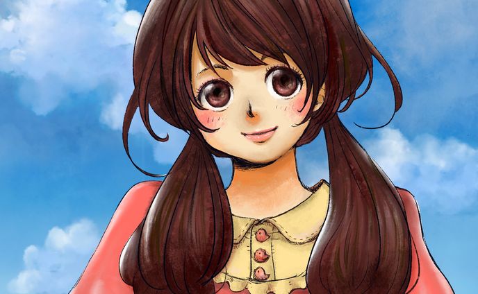 創作イラスト　女の子