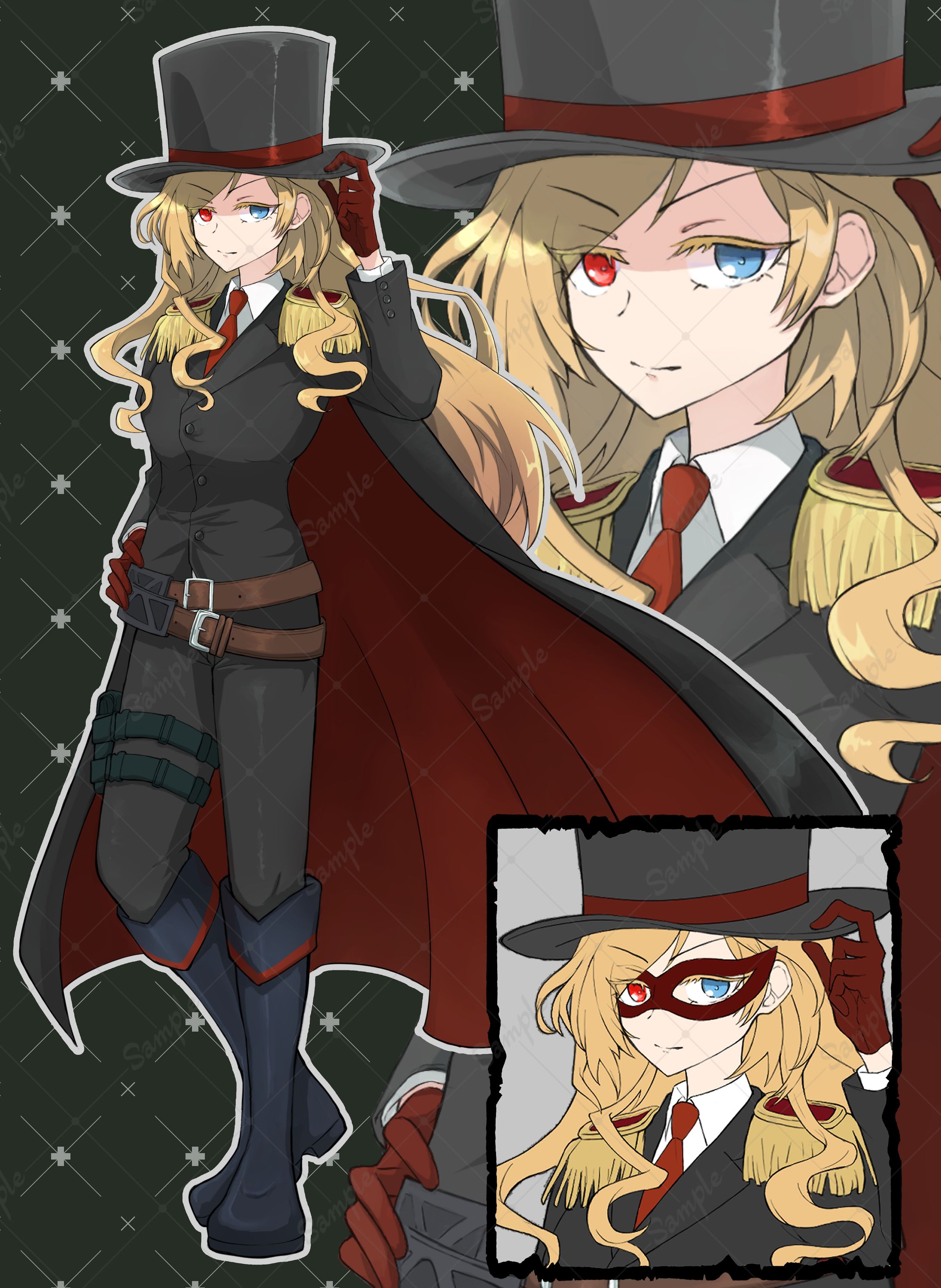 【ご依頼】TRPG用立ち絵・衣装デザイン-1