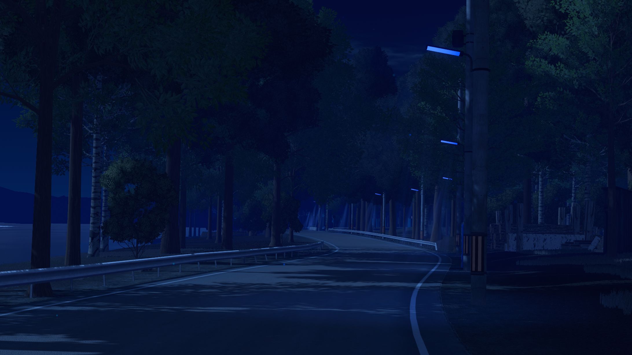 麗月湖岸道路 - Reigetsu lakeside road-1