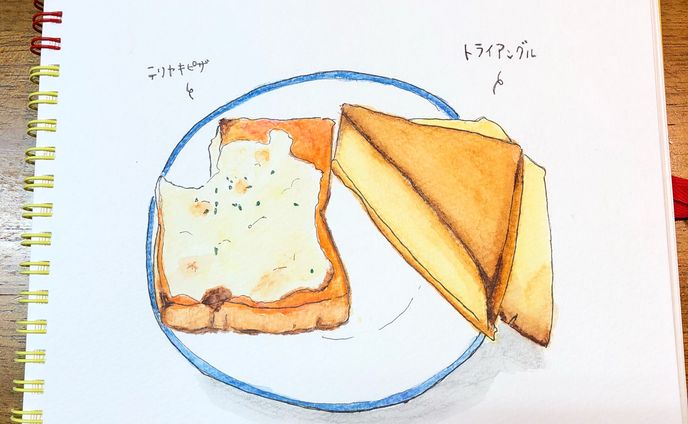 スケッチ　パン