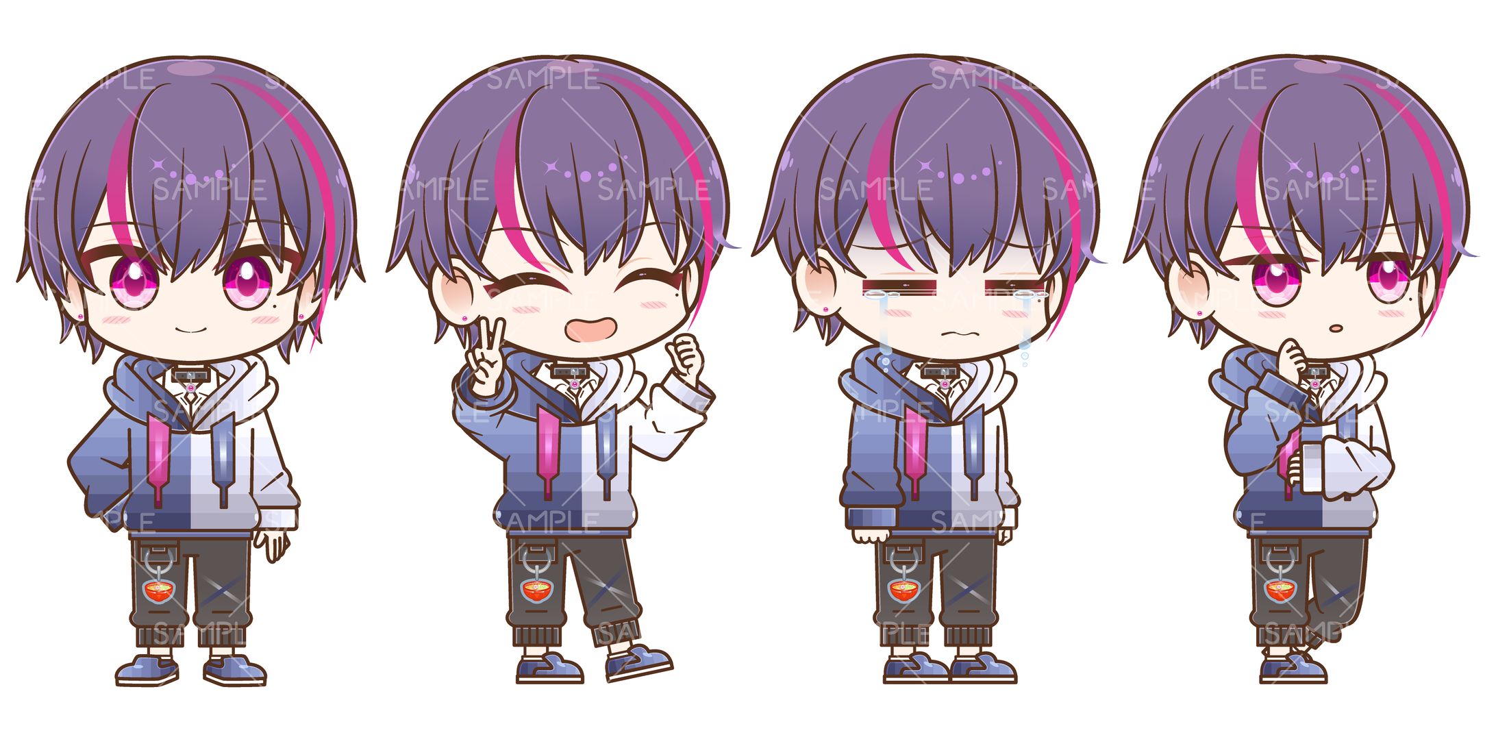 ご依頼◆ミニキャラクター作画-1