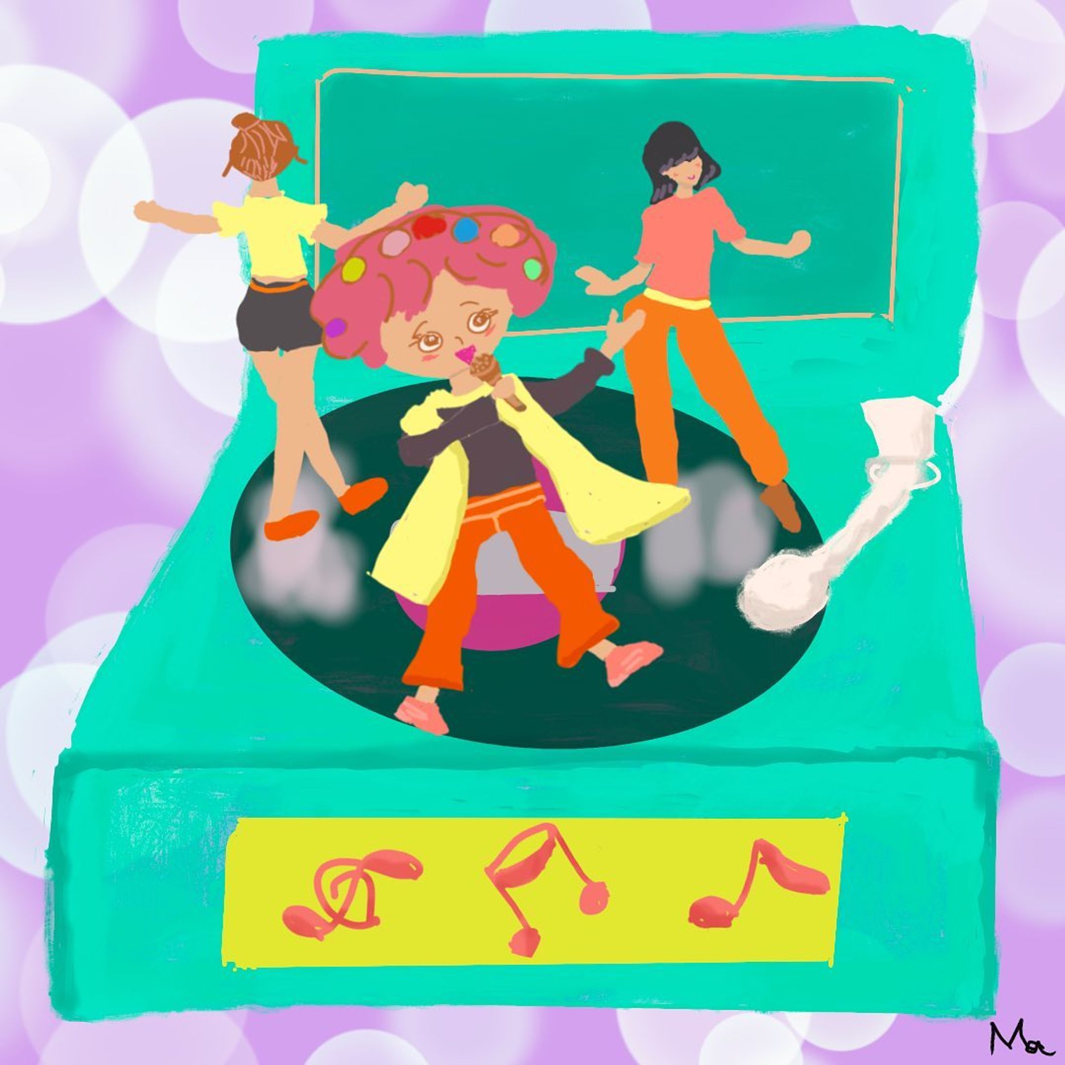 ⁡
Everyone's  on stage！
⁡
Sing together with me!
Won't you dance with me！
⁡
let's have fun☆☺︎
⁡
みんなのオンステージ✨
一緒に歌って踊って楽しみましょう♪
⁡
⁡
⁡
#Procreate
#iPad
#デジタルイラスト#イラストIllustrator#illustration#art#Illust
#アート#デジタルアート
#お絵描き#イラスタグラム
#イラスト好きな人と繋がりたい
#絵描きさんと繋がりたい
#イラストデザイン#ロゴデザイン
#アーティスト#クリエイティブ
#クリエイト#creative#create#トレース-1