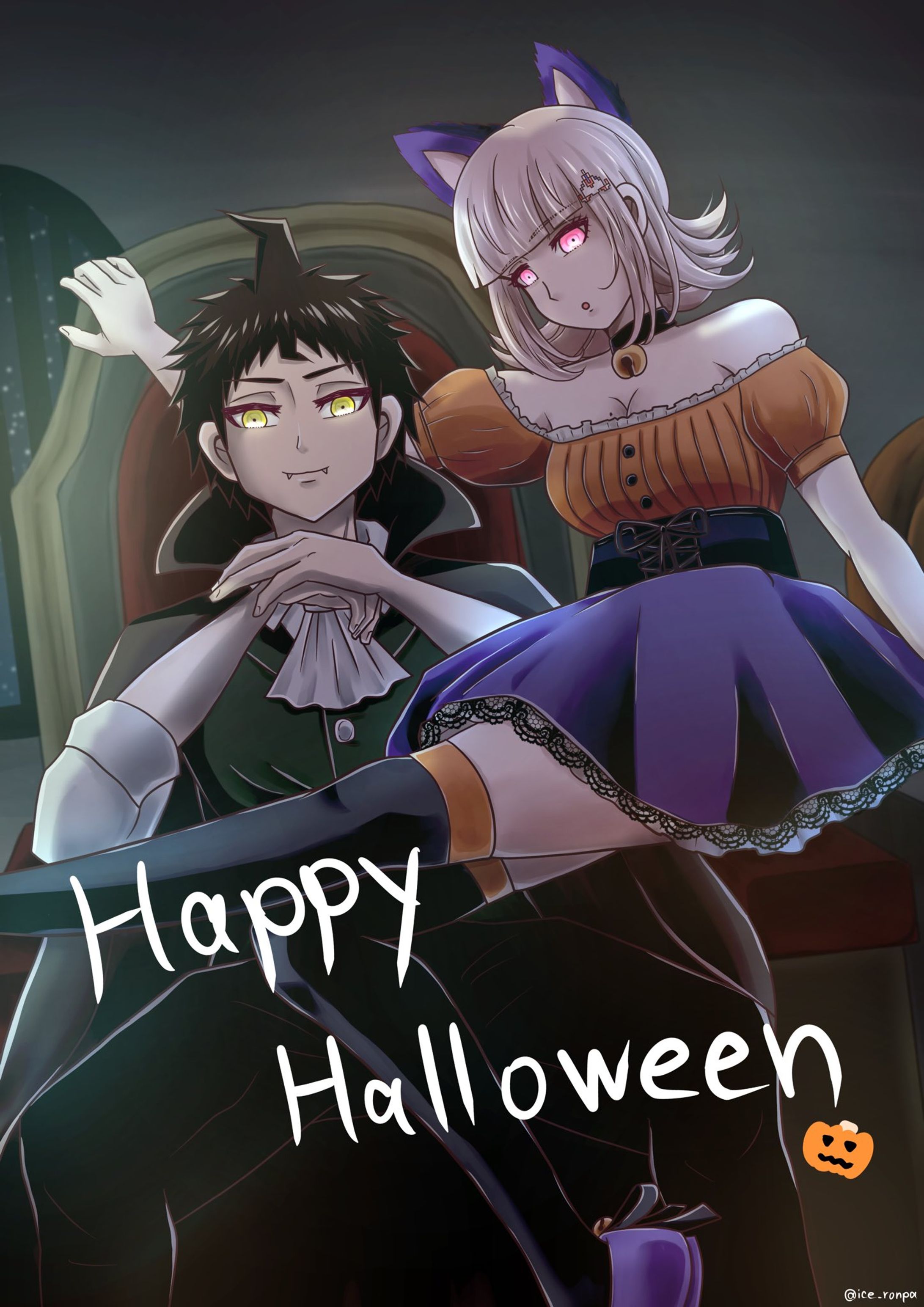 ハロウィン日向&七海-1