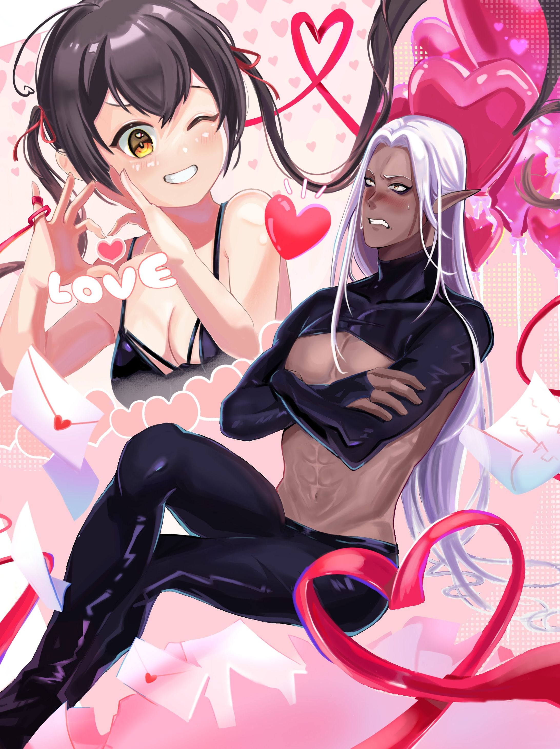 男女カプサンプル②-1