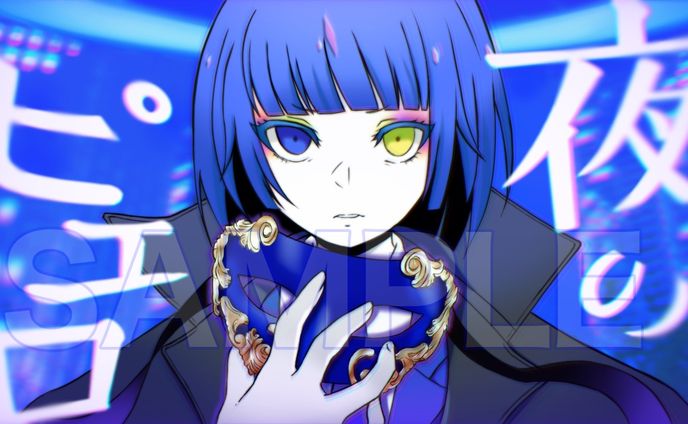 歌ってみたサムネイルイラスト②