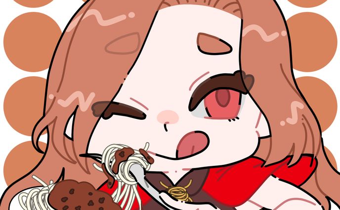 POPパスタちゃん【オリジナルアートワーク】