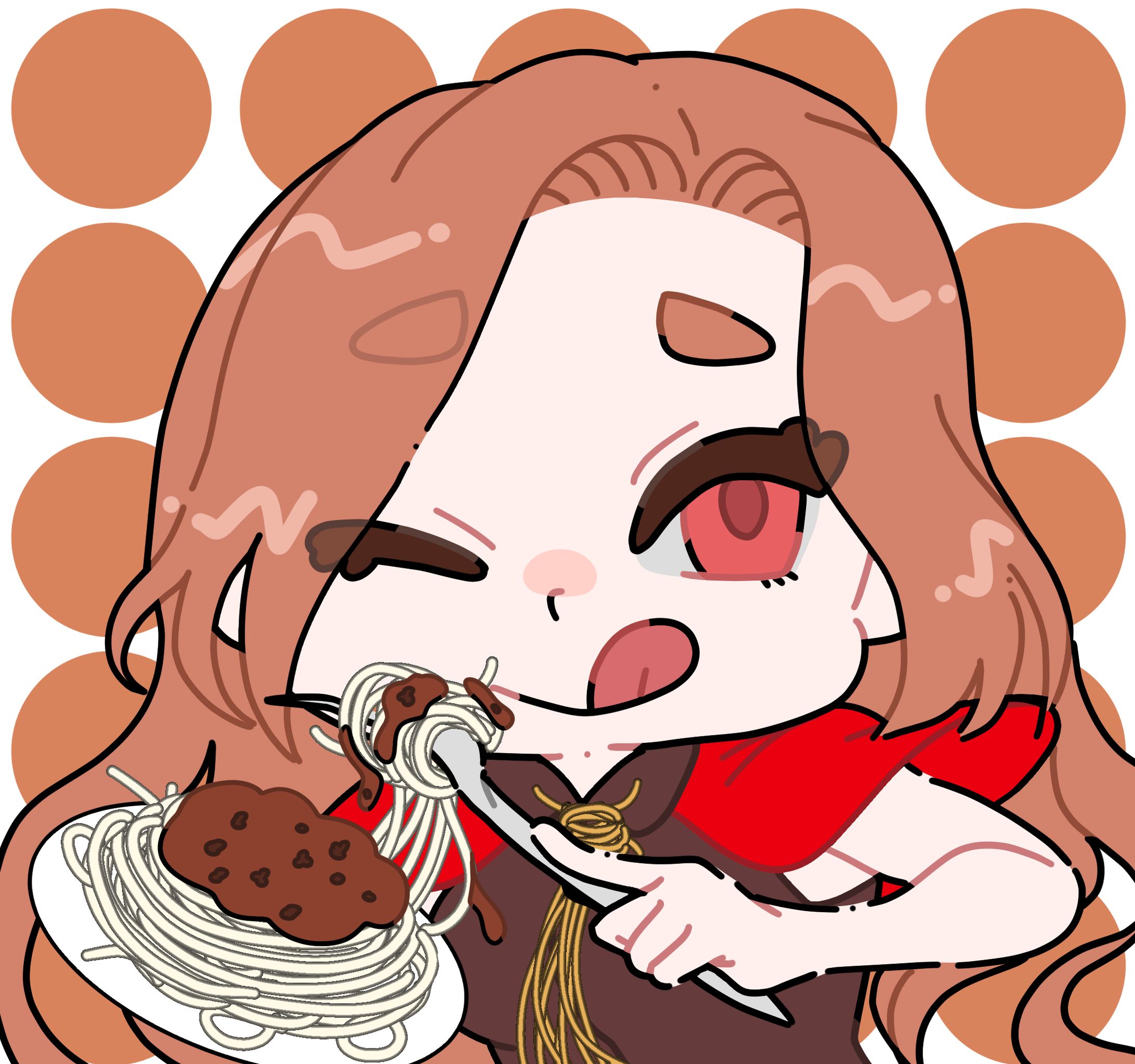 POPパスタちゃん【オリジナルアートワーク】-1