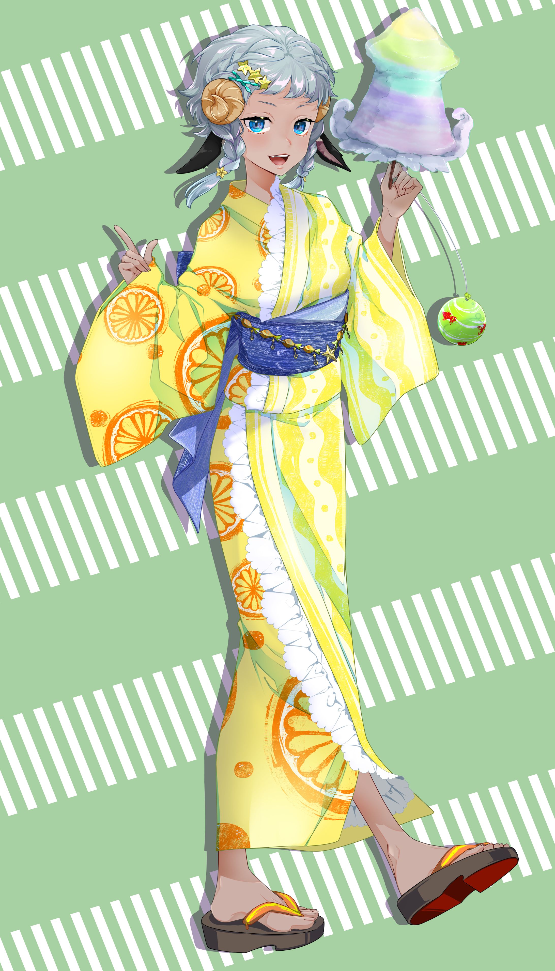 エリィ・メリー様浴衣立ち絵-1