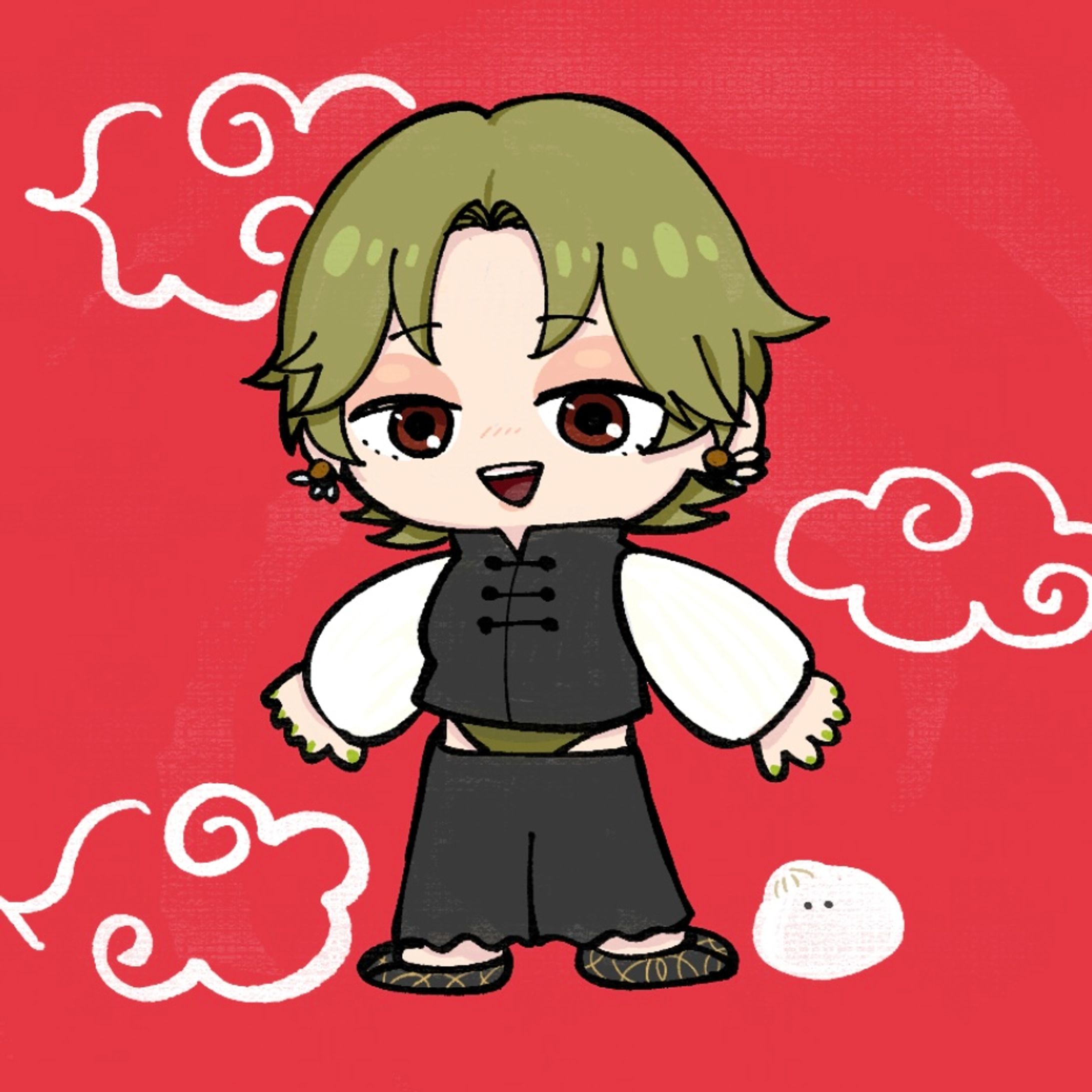 2頭身　キャラクターイラスト-1