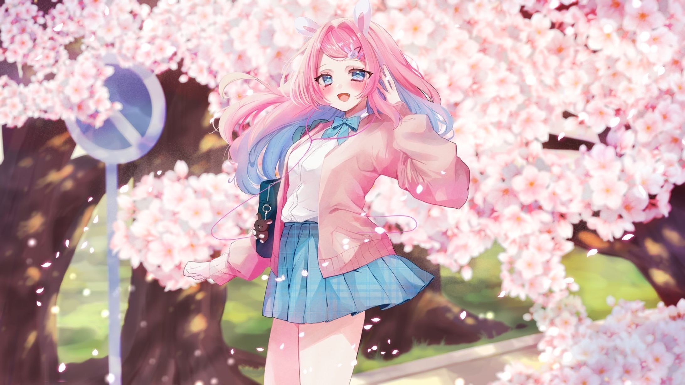 vtuber 星乃兎様 歌ってみたイラスト-1