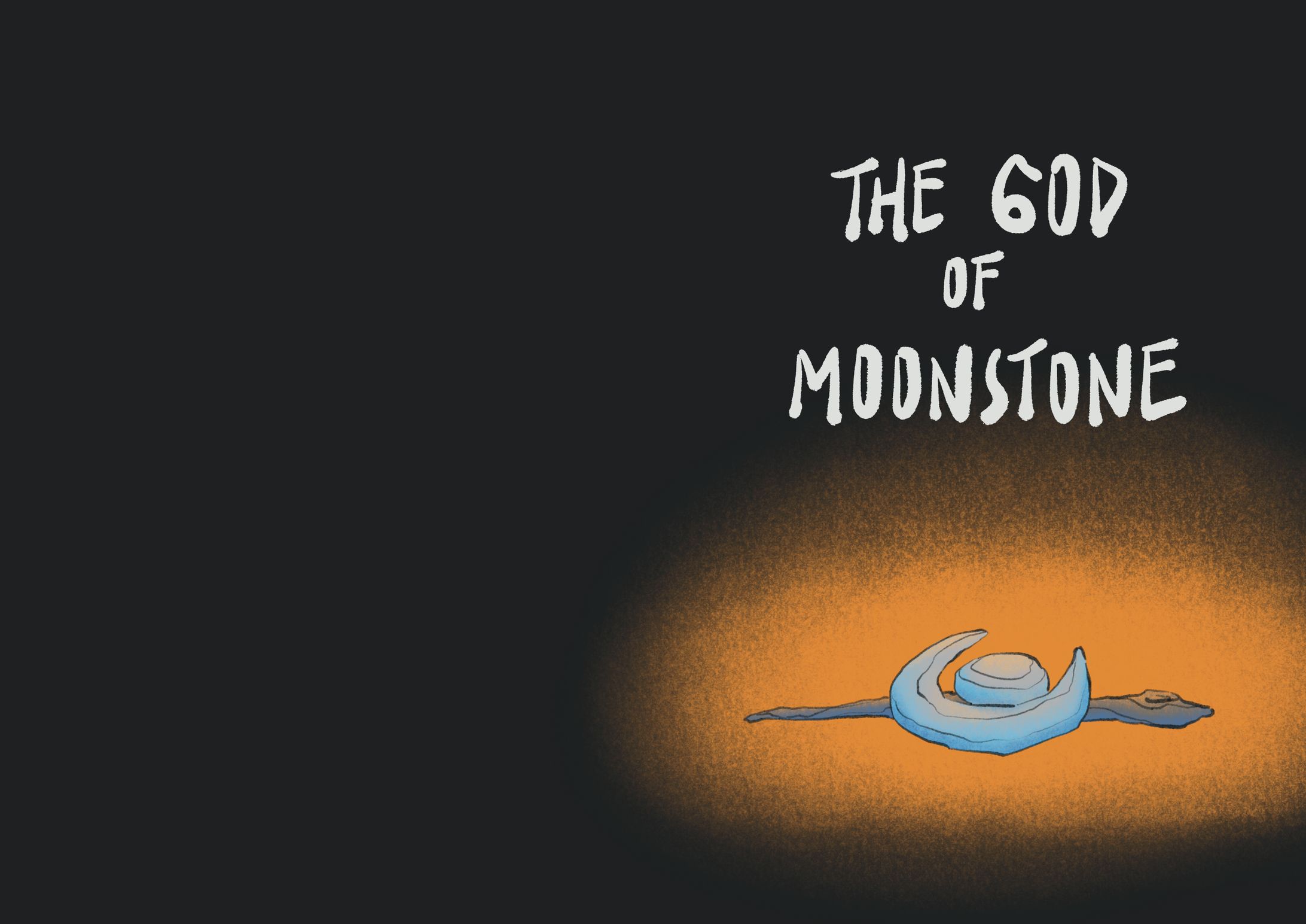 The God of Moonstone - Story Book Illustration-1