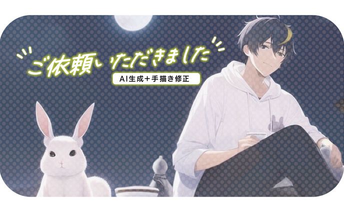 ai、背景付き